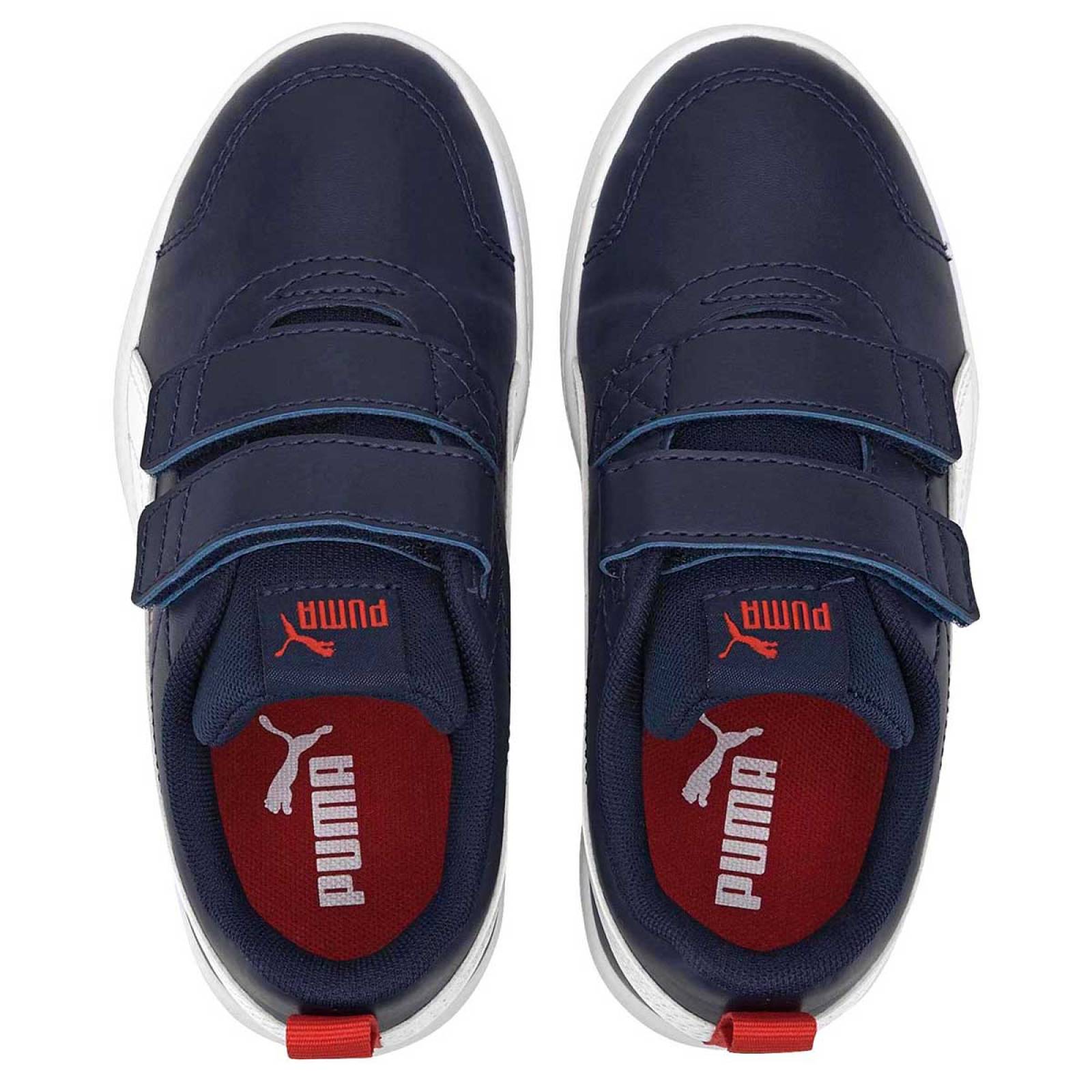 Tenis Mod 37154301 Para Niño Puma Color Marino