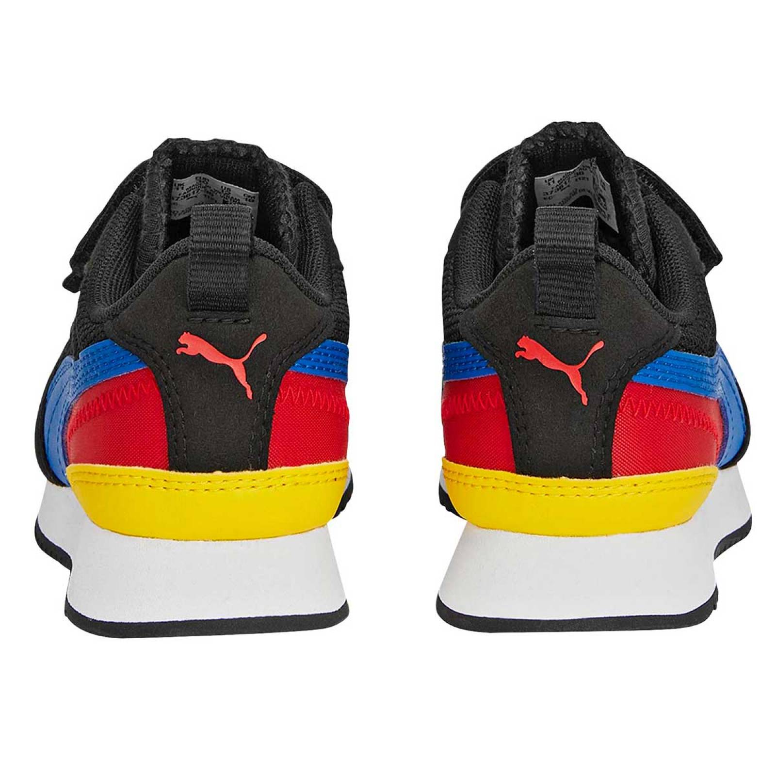 Tenis Mod 37361736 Para Niño Puma Color Negro