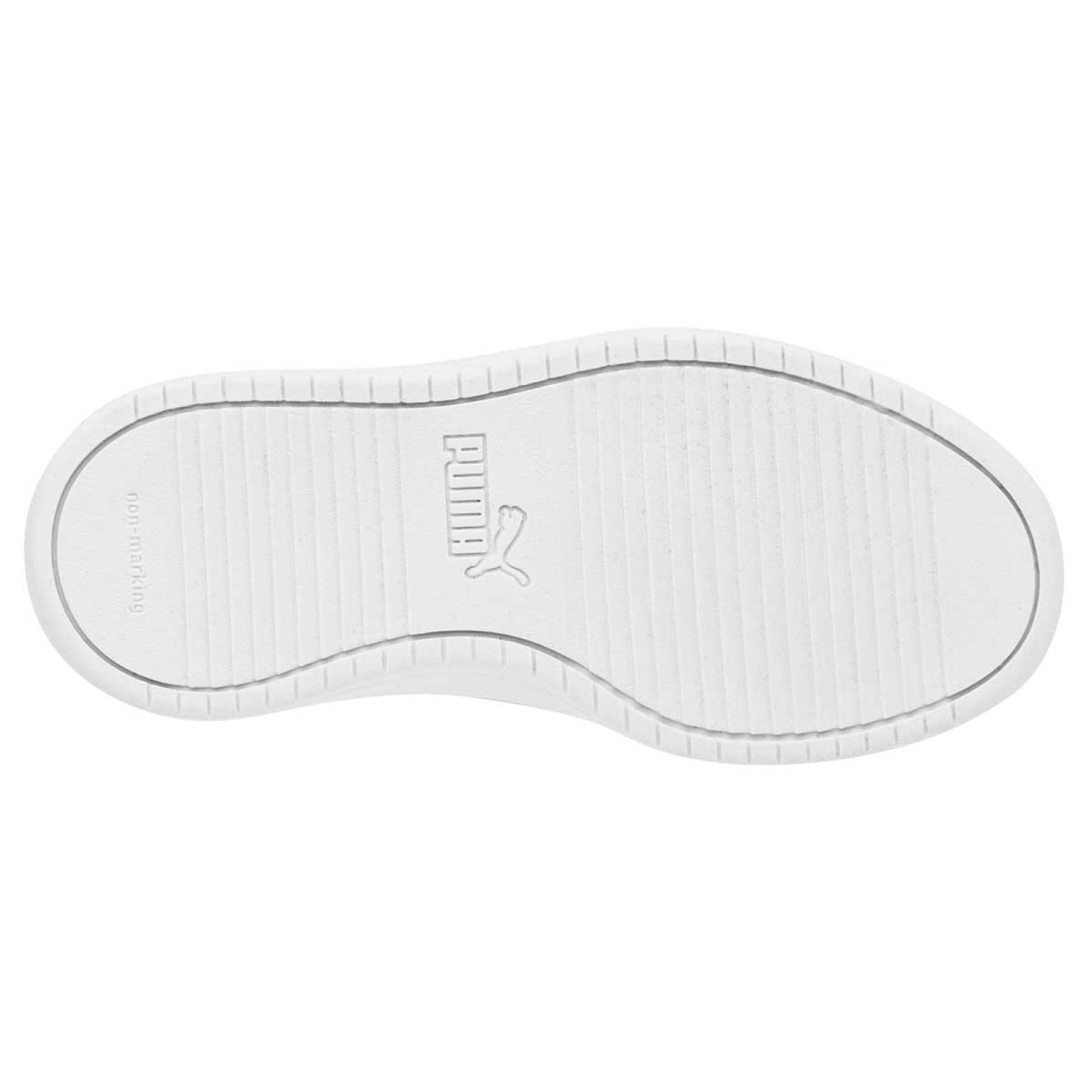 Tenis Mod 38583601 Para Niño Puma Color Blanco