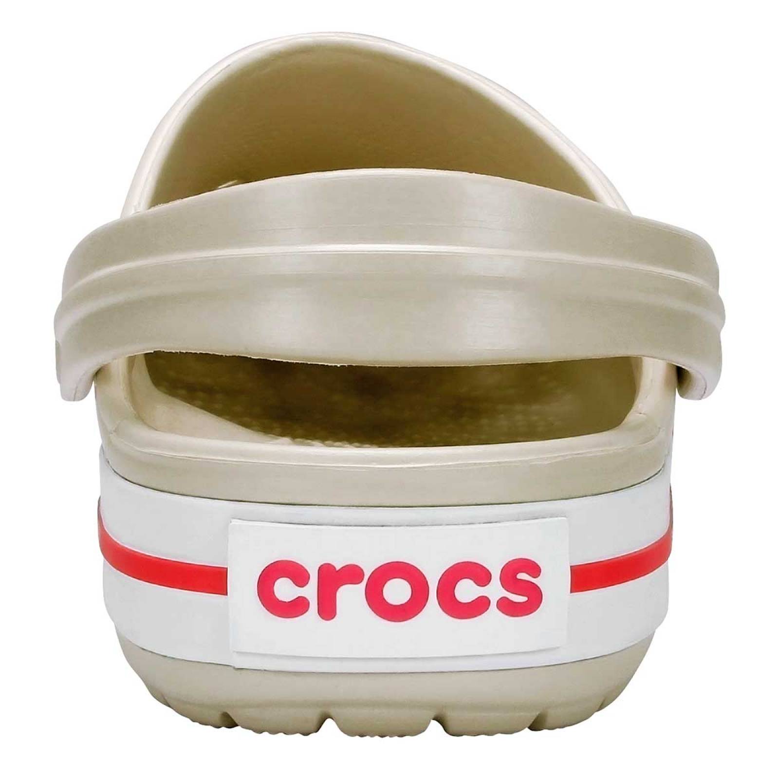 Sandalia Mod 110161as Para Mujer Crocs Color Beige