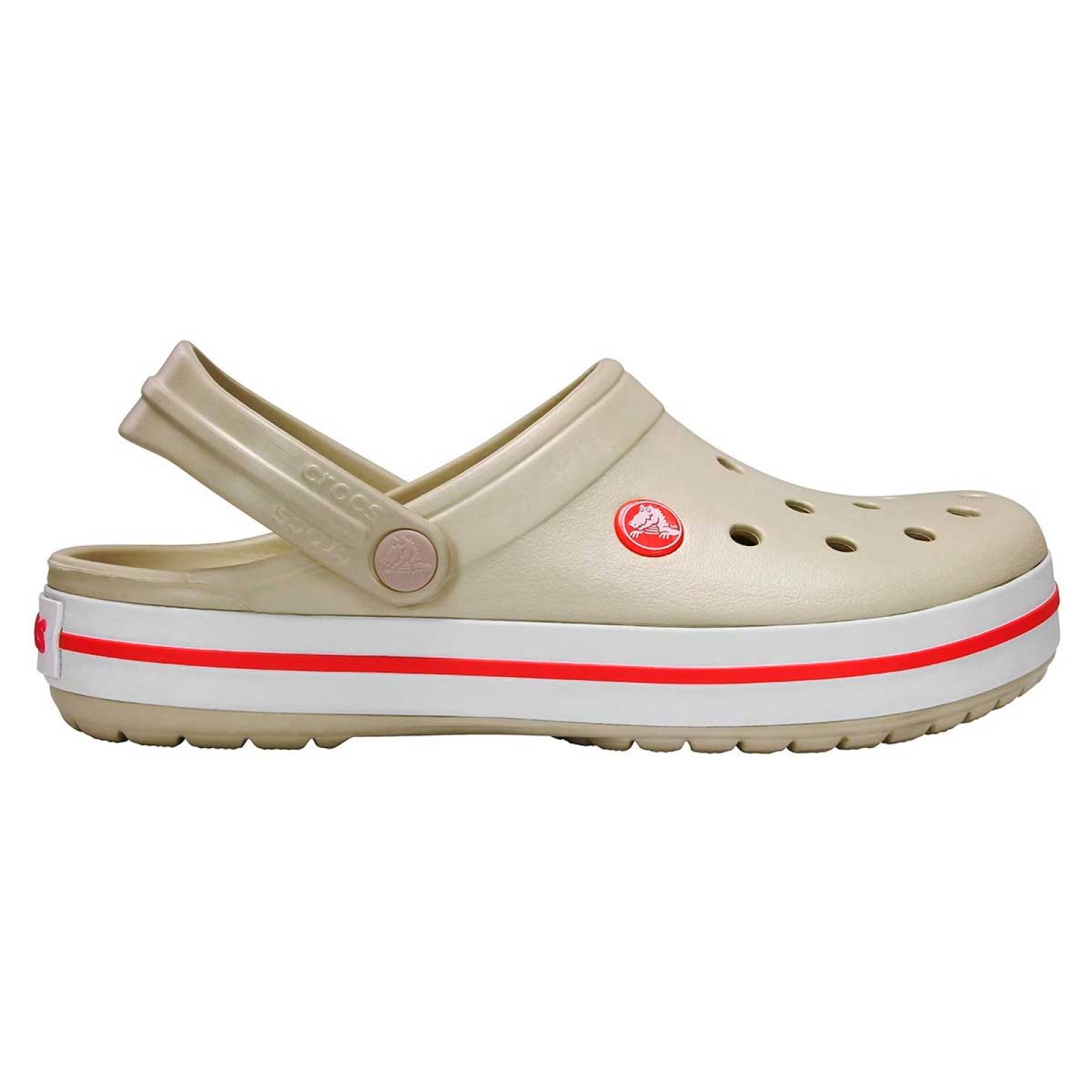 Sandalia Mod 110161as Para Mujer Crocs Color Beige