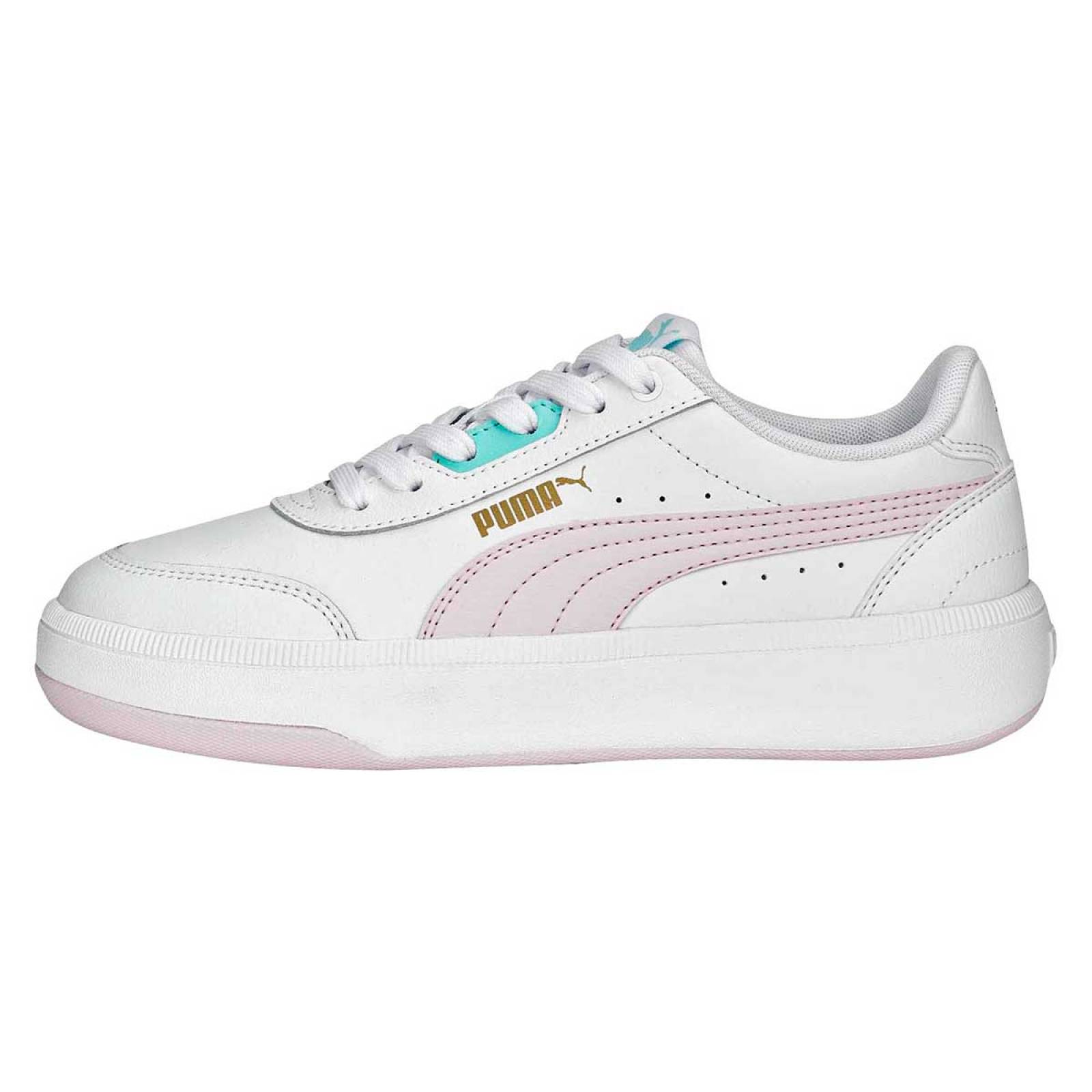 Tenis puma blancos online con colores