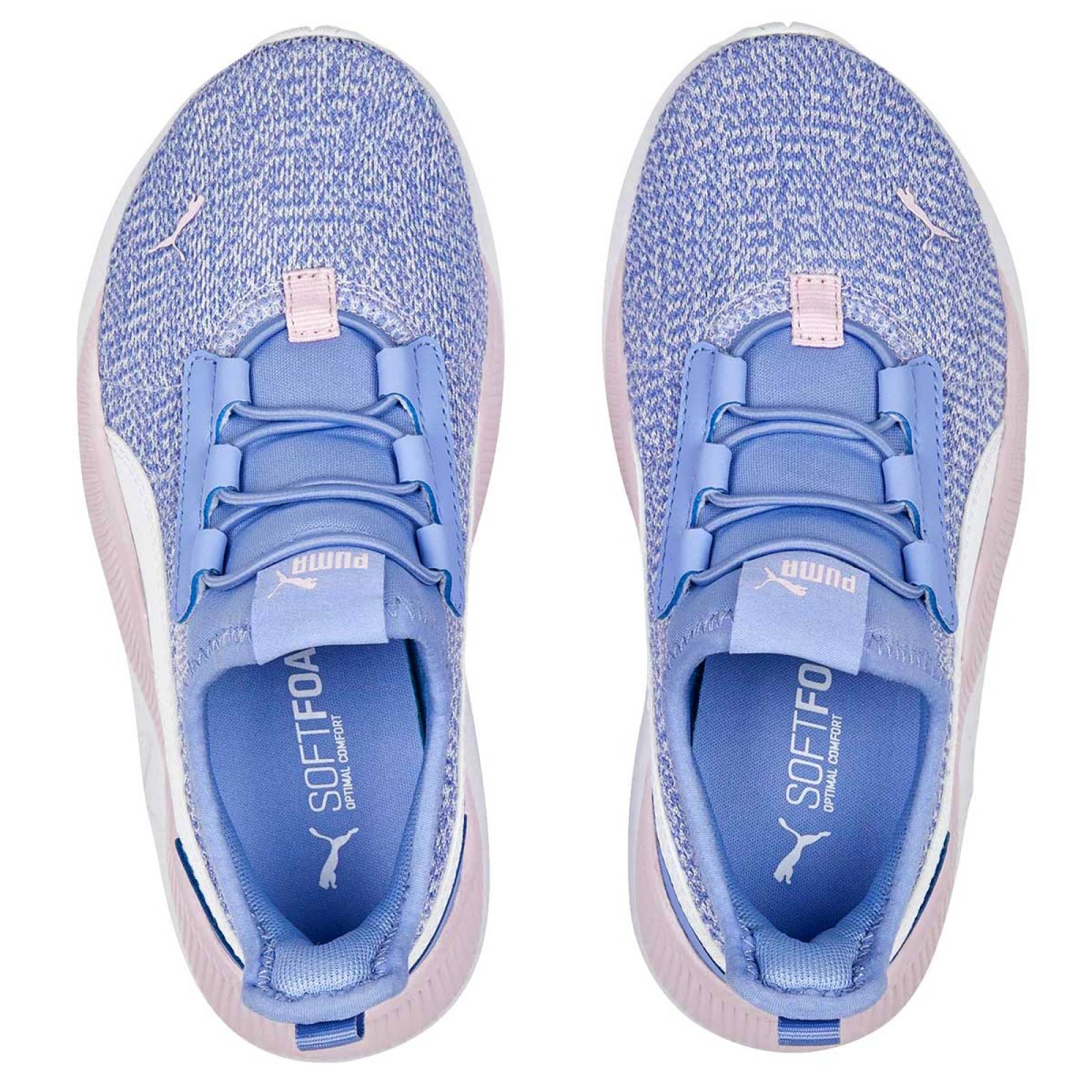 Tenis Mod 38443708 Para Niña Puma Color Lila