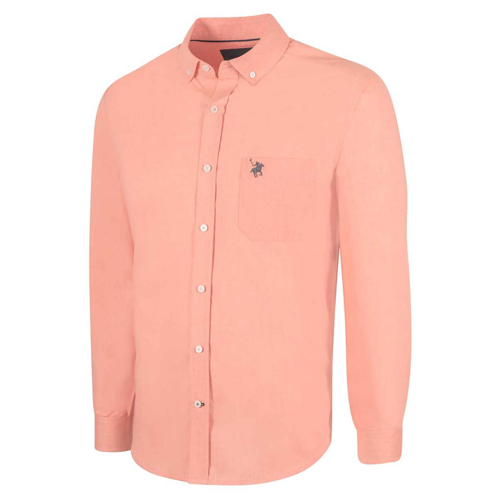 Camisa y playera Mod Ca02589 Para Hombre York shire polo Color Naranja