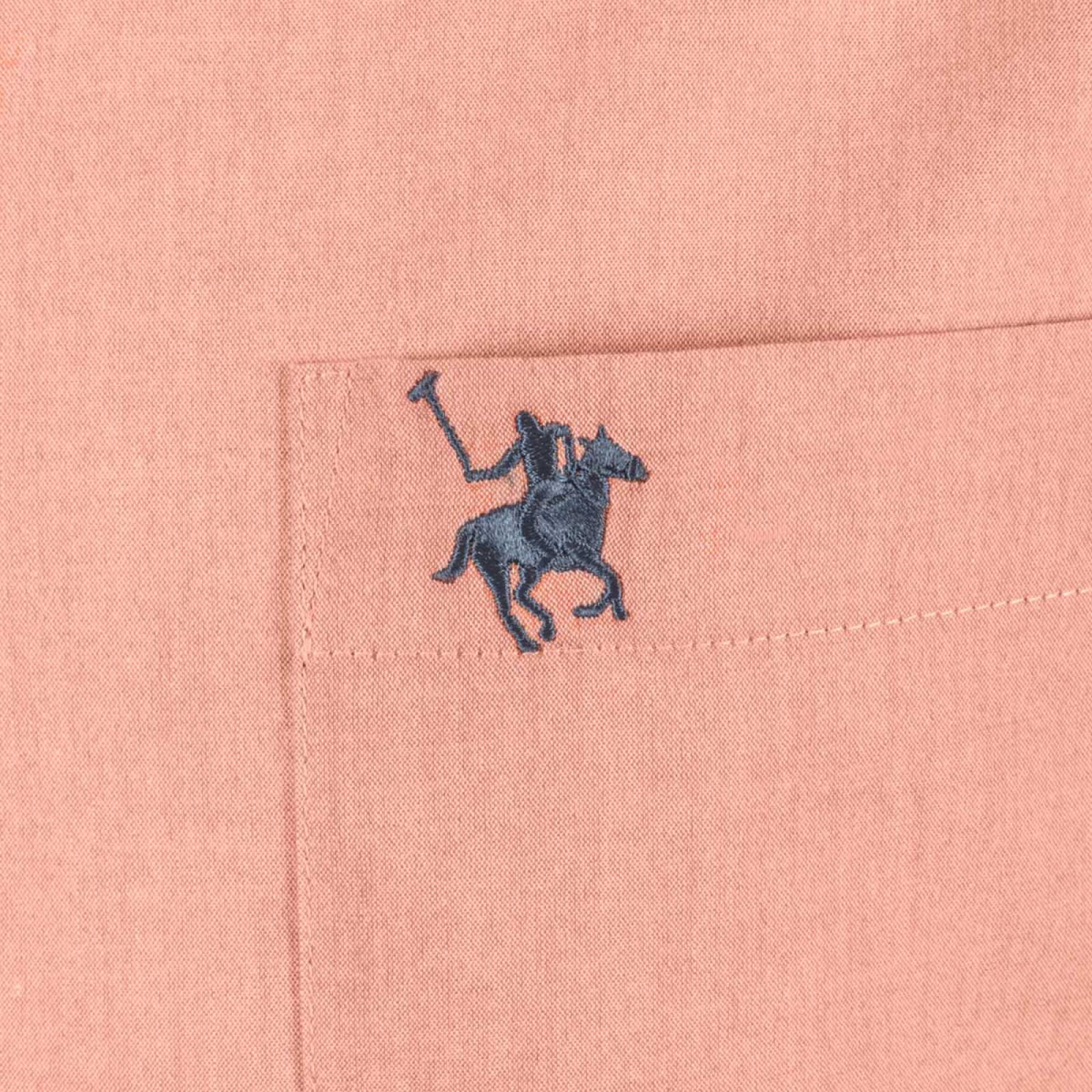 Camisa y playera Mod Ca02589 Para Hombre York shire polo Color Naranja