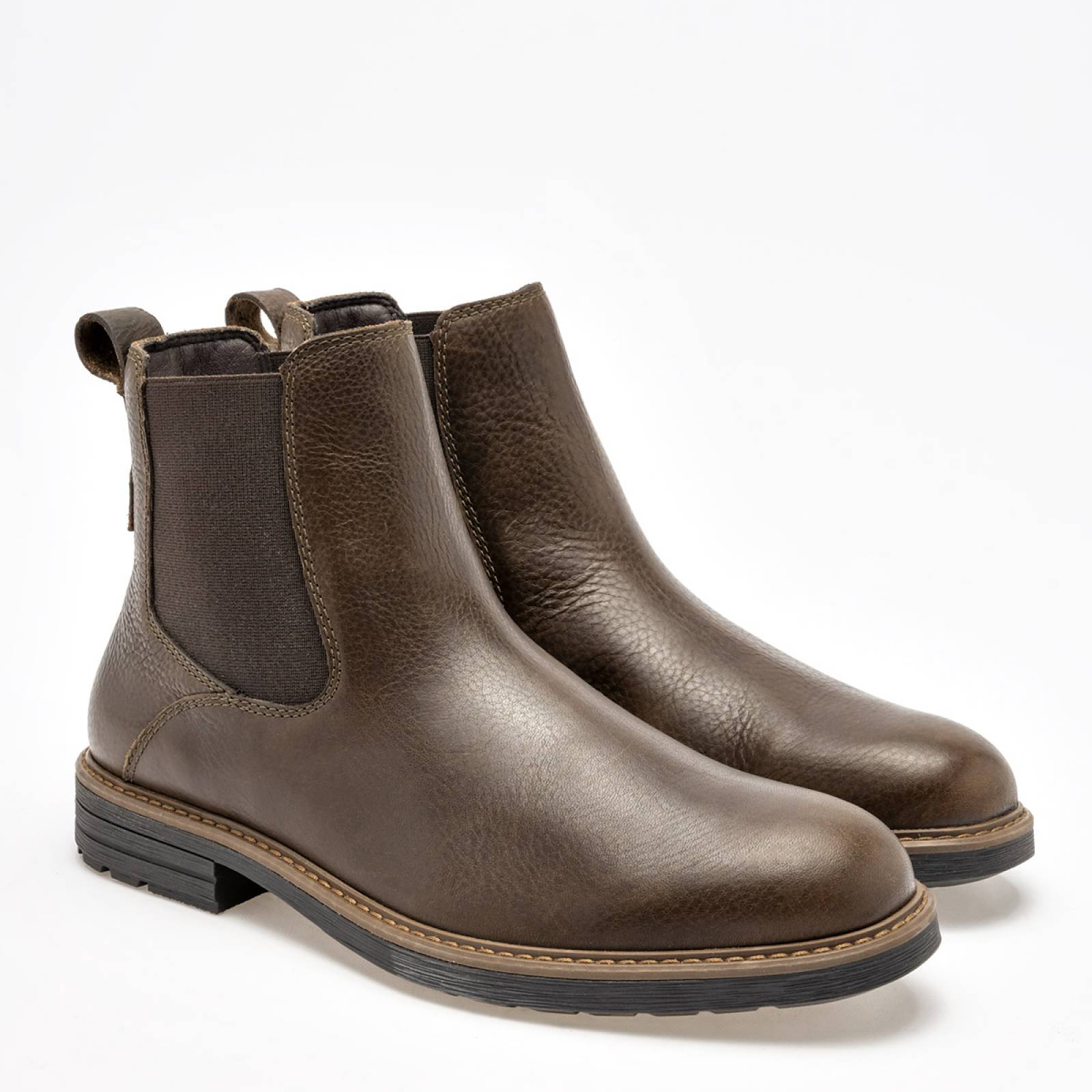 Bota y botin Mod 402518 Para Hombre Flexi Color Cafe