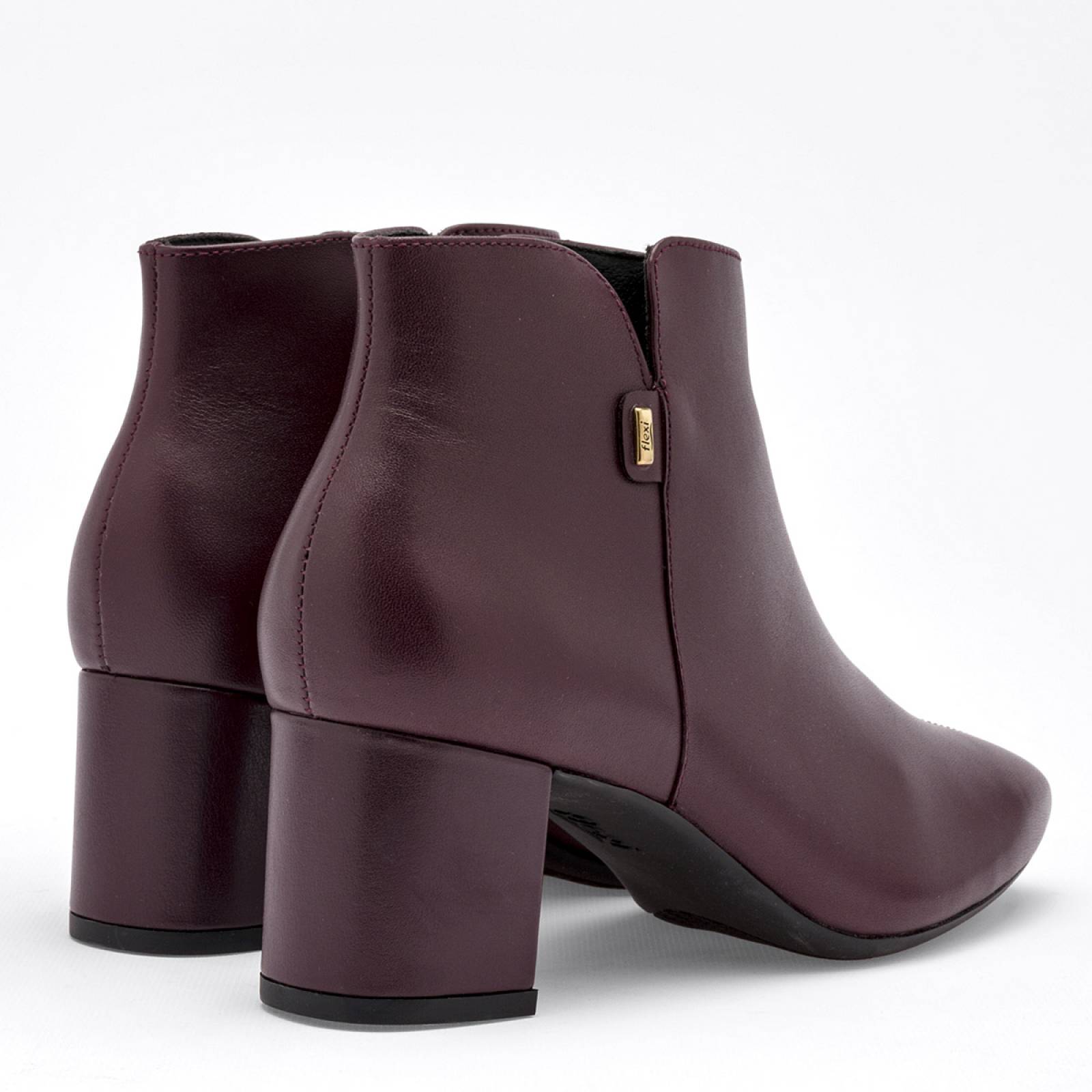 Bota y botin Mod 119706 Para Mujer Flexi Color Vino