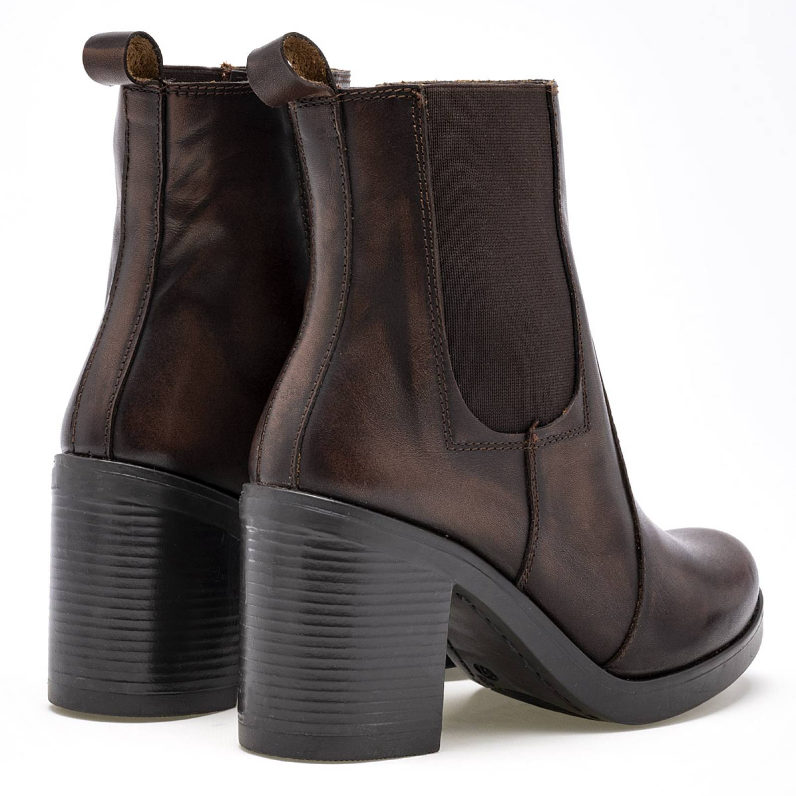 Bota y botin Mod 20051 Para Mujer Seducta Color Cafe