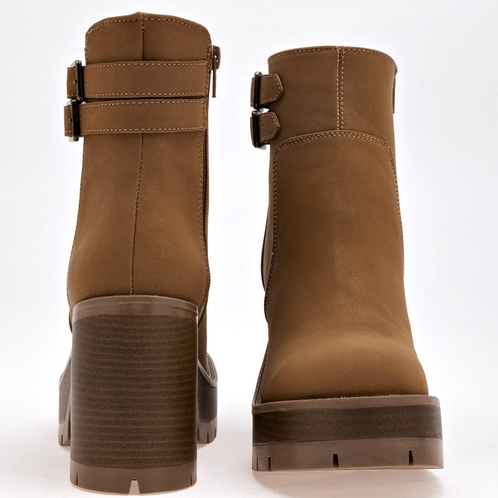 Bota y botin Mod 350027 Para Mujer Taguesi Color Camel