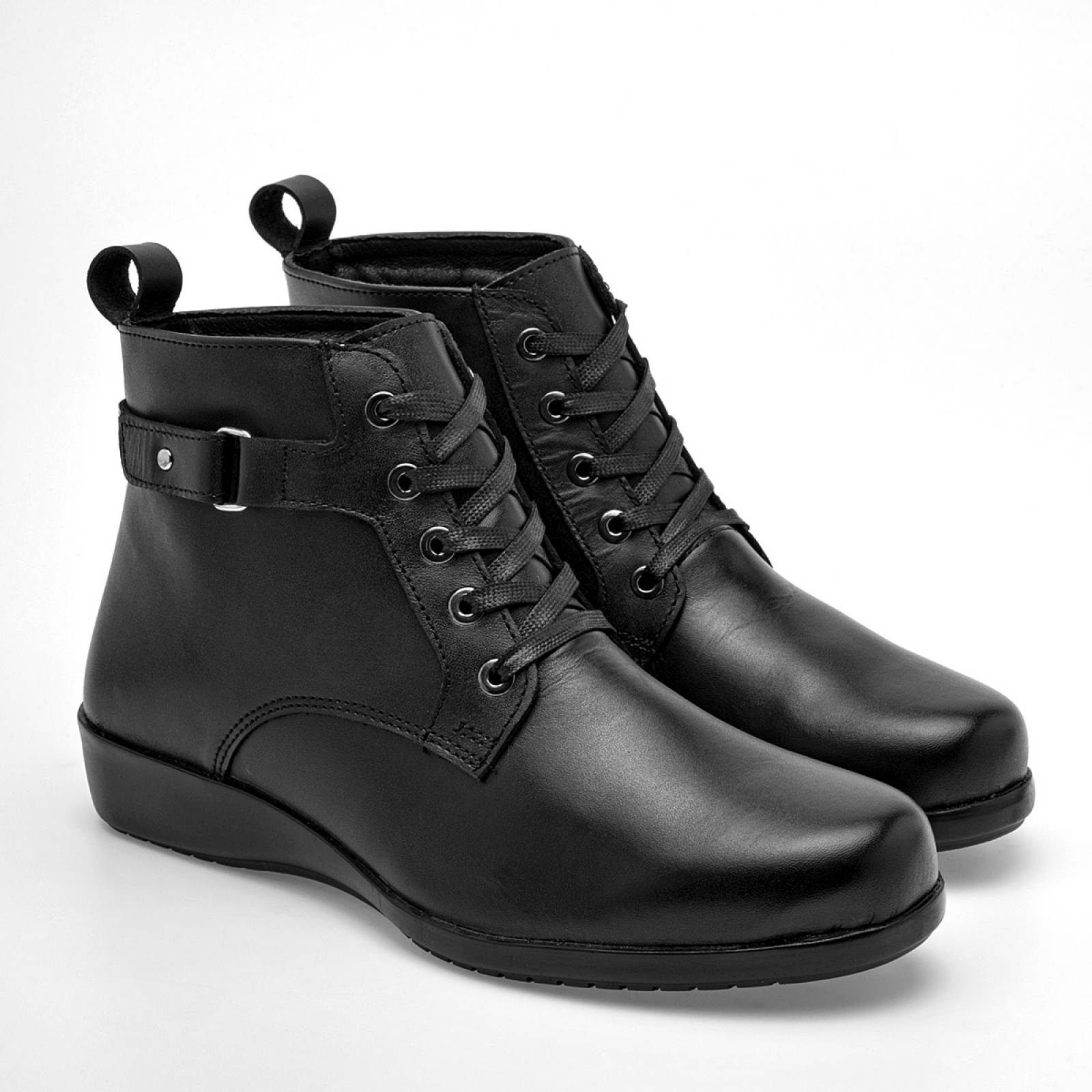 Bota y botin Mod 93201 Para Mujer Green love Color Negro