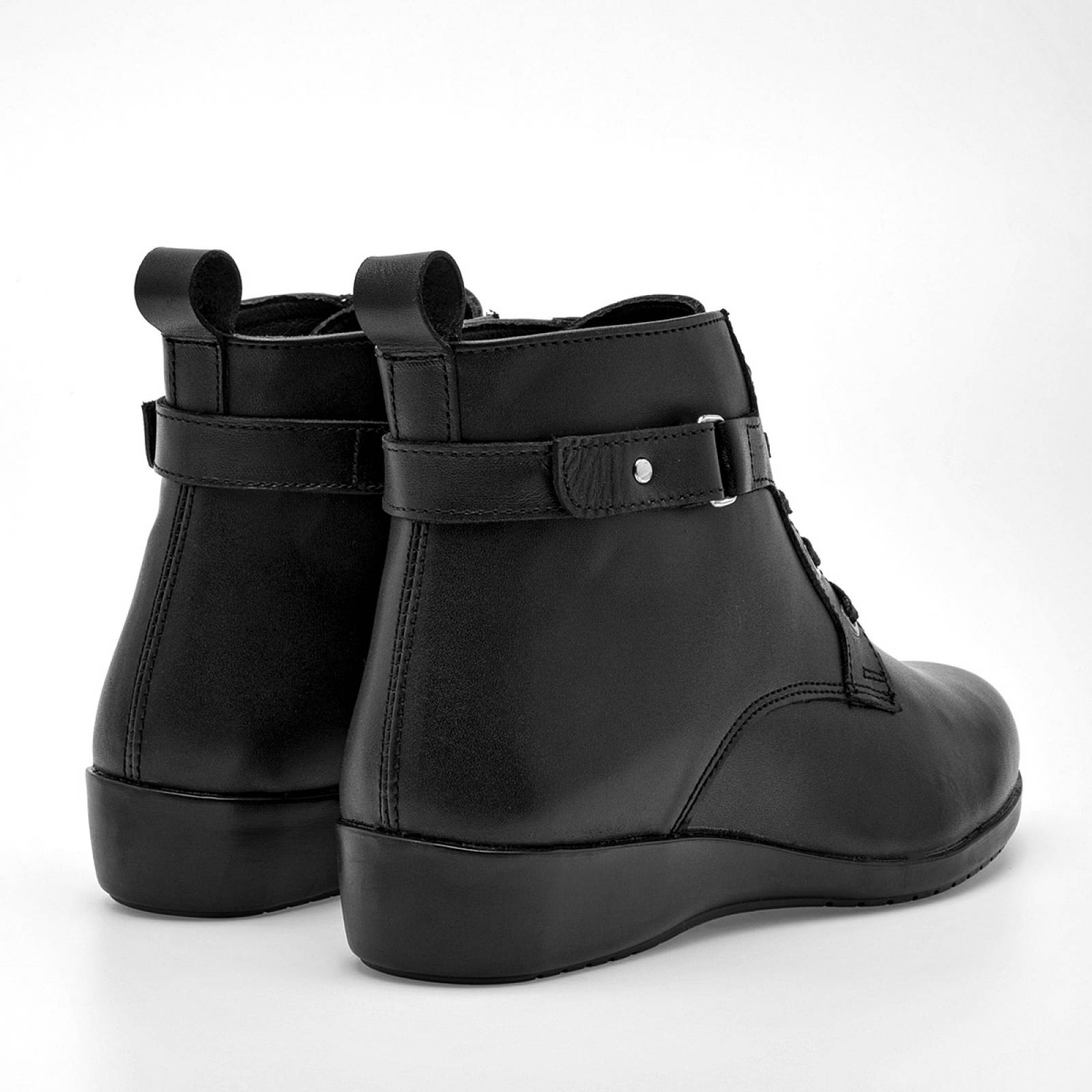 Bota y botin Mod 93201 Para Mujer Green love Color Negro