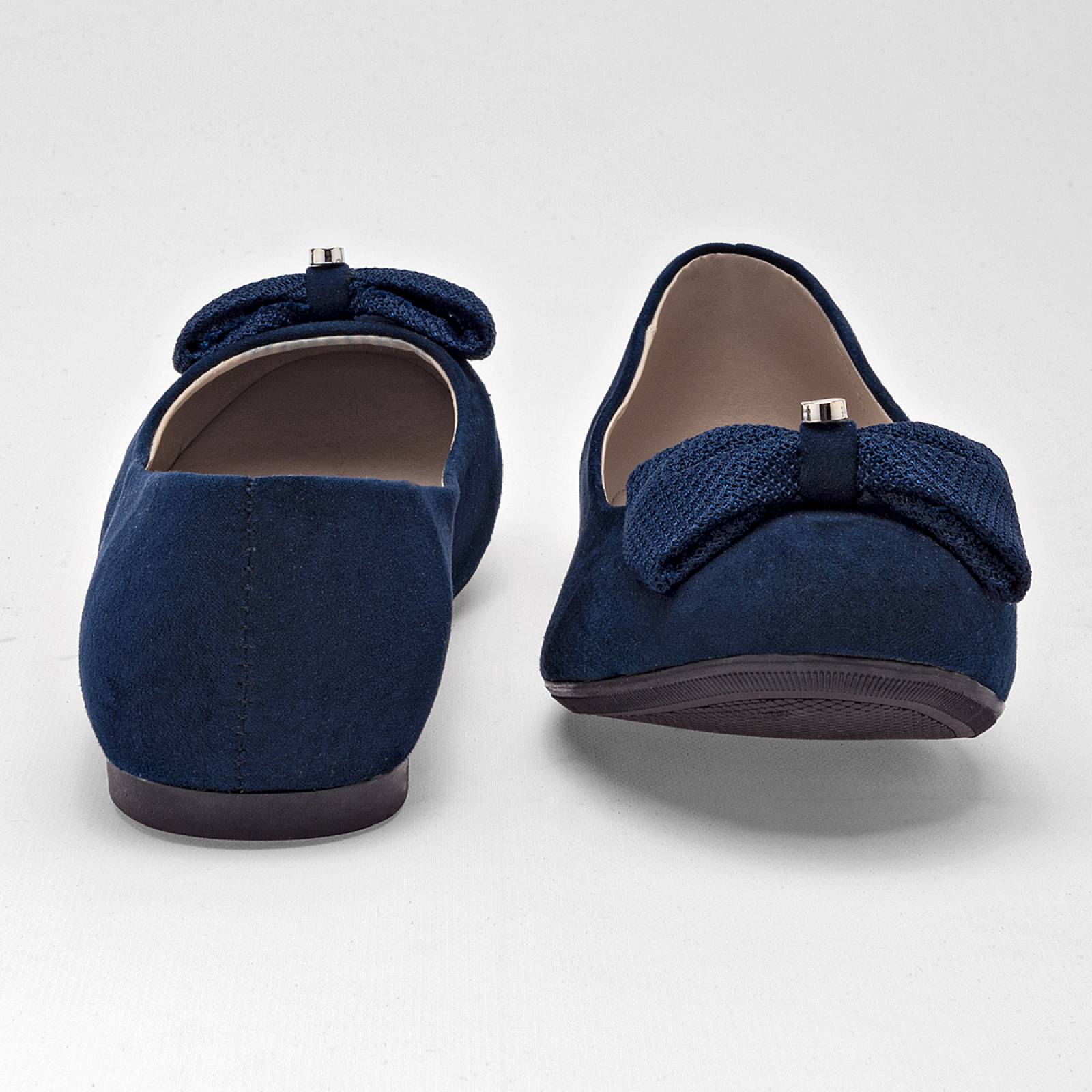 Flats Mod 17361 Para Mujer Been class Color Marino