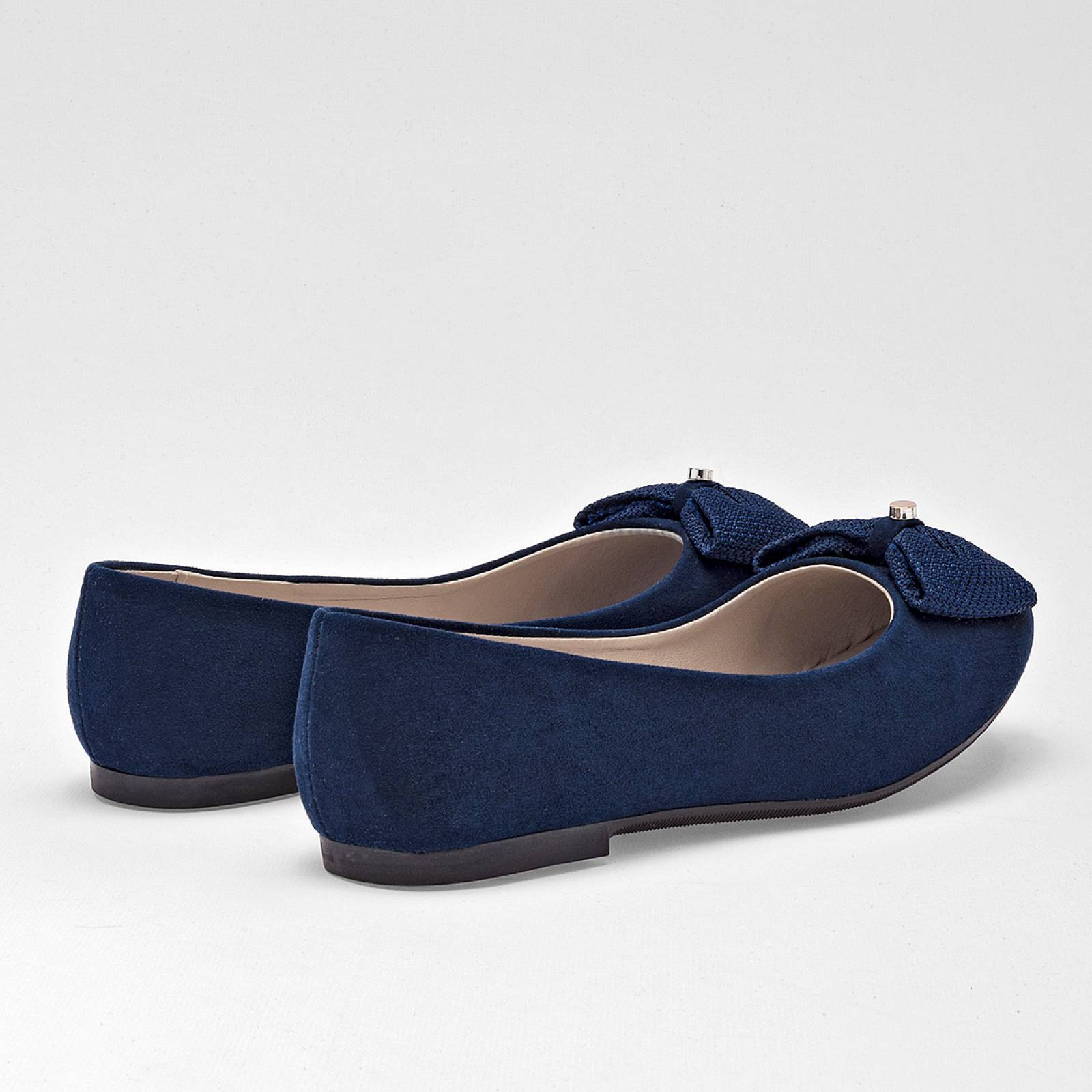 Flats Mod 17361 Para Mujer Been class Color Marino