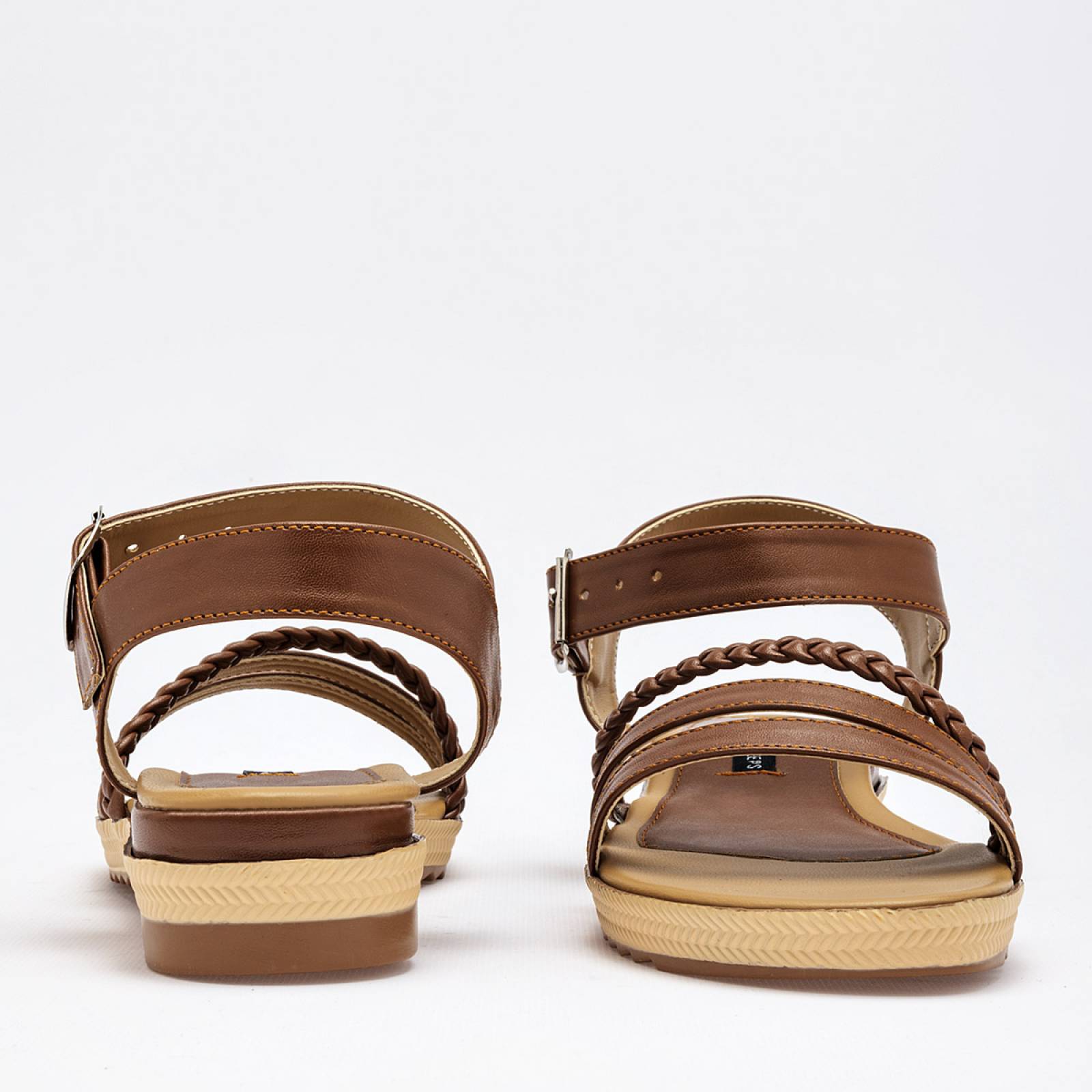 Sandalia Mod 473 Para Mujer Lambers & sheeps Color Cafe