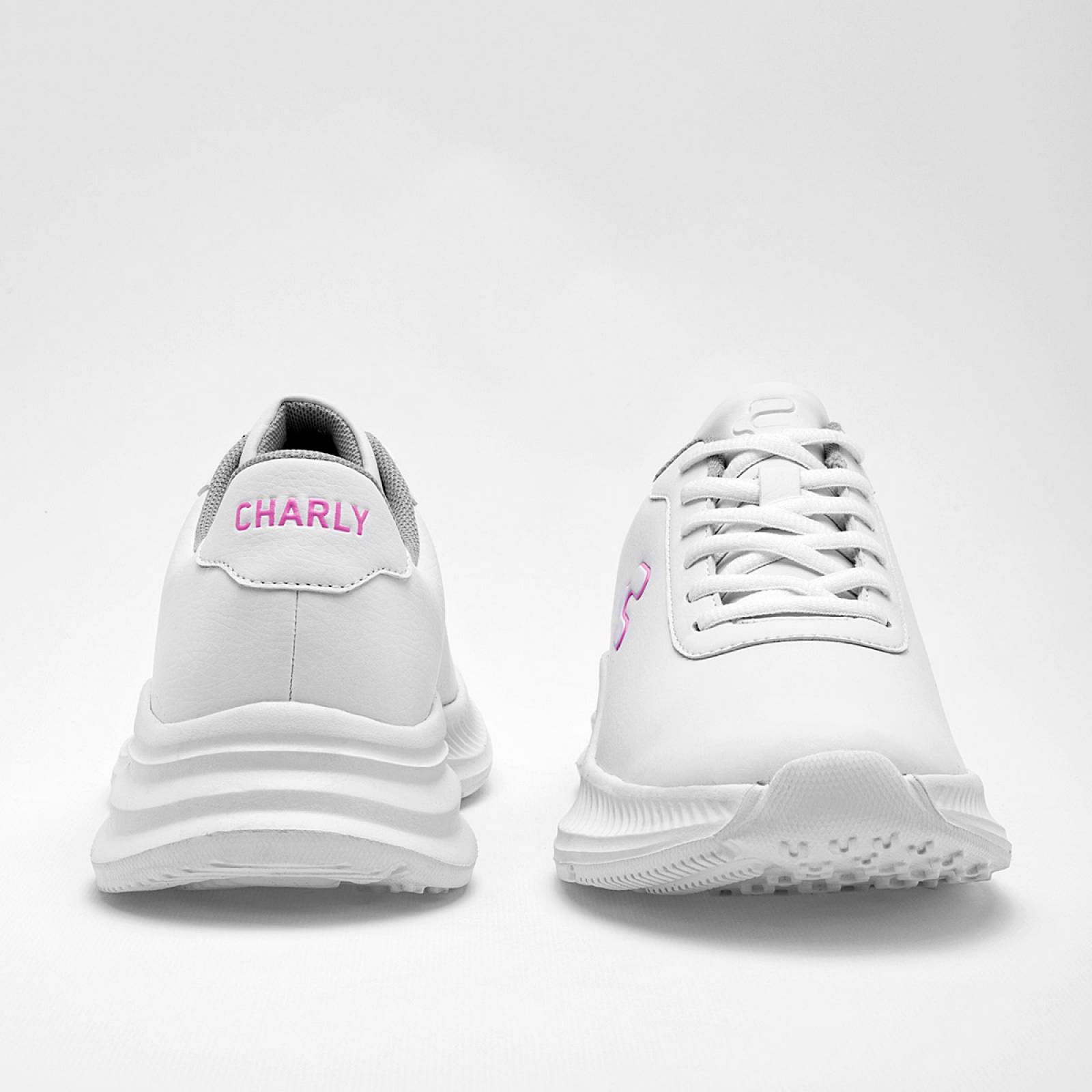 Tenis Mod 1059419001 Para Mujer Charly Color Blanco