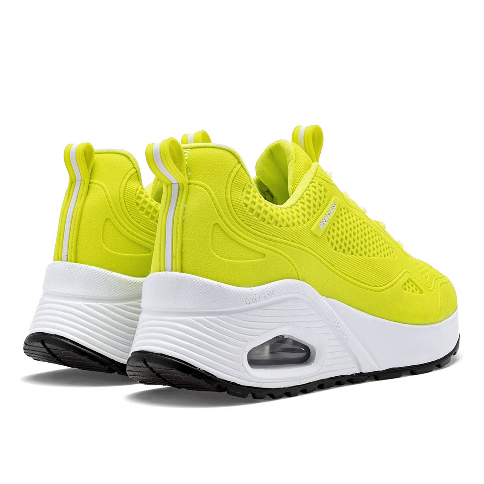 Tenis Mod 17662 Para Mujer Been class Color Amarillo