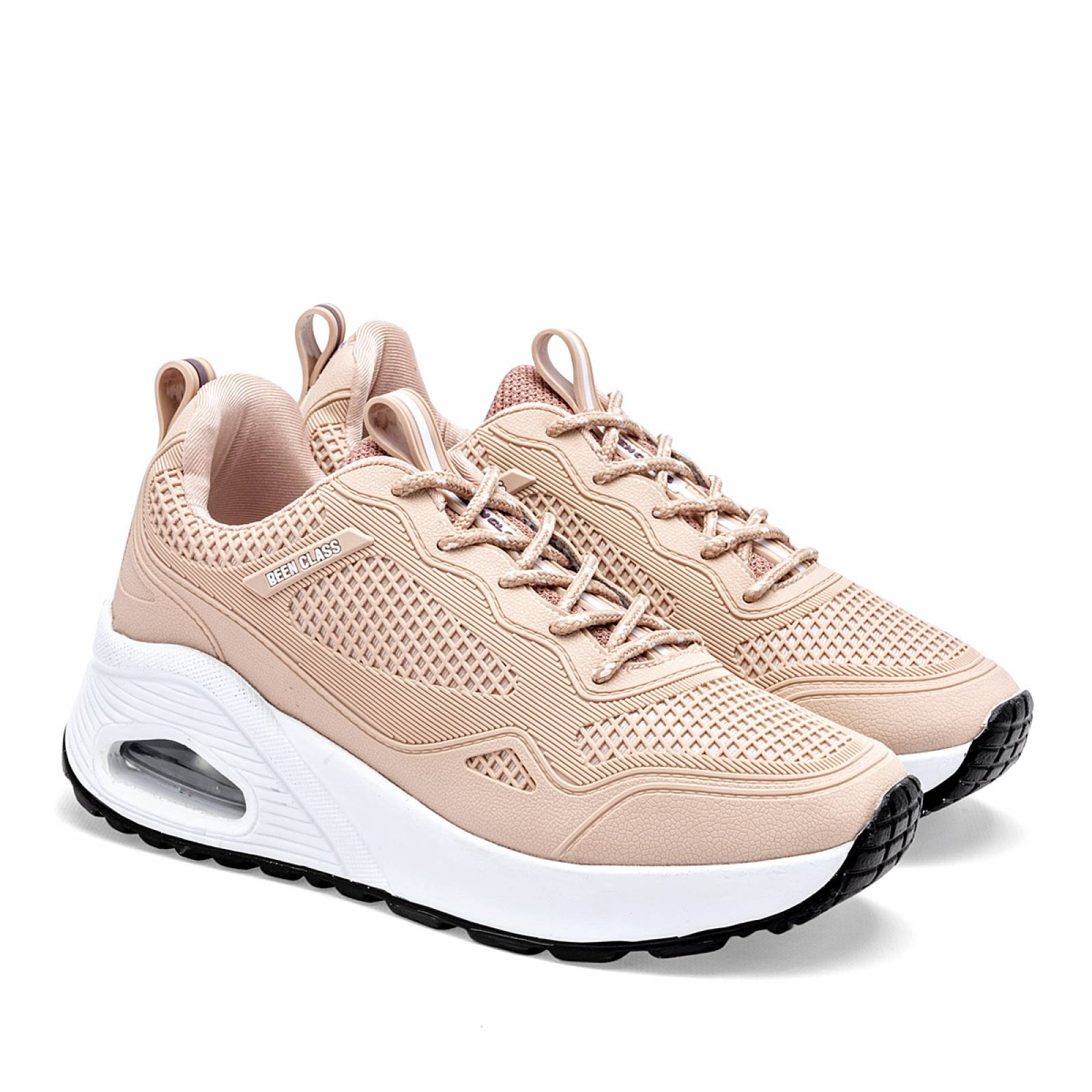 Tenis Mod 17662 Para Mujer Been class Color Rosa