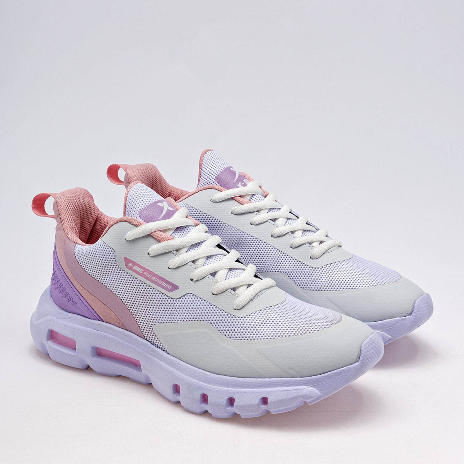 Tenis Mod 740 Para Mujer X-one Color Blanco