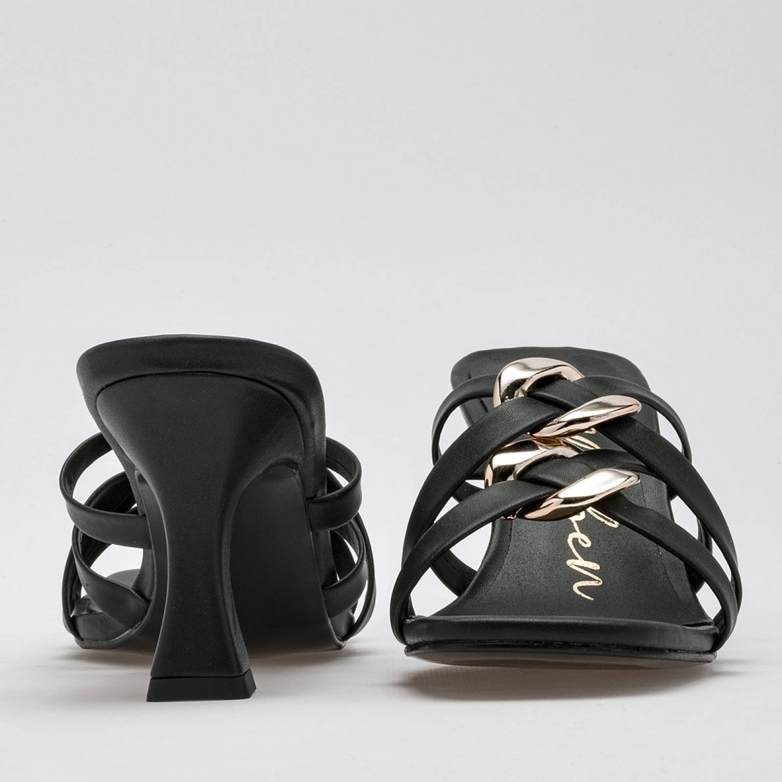 Zapatilla Mod Saula Para Mujer Clasben Color Negro