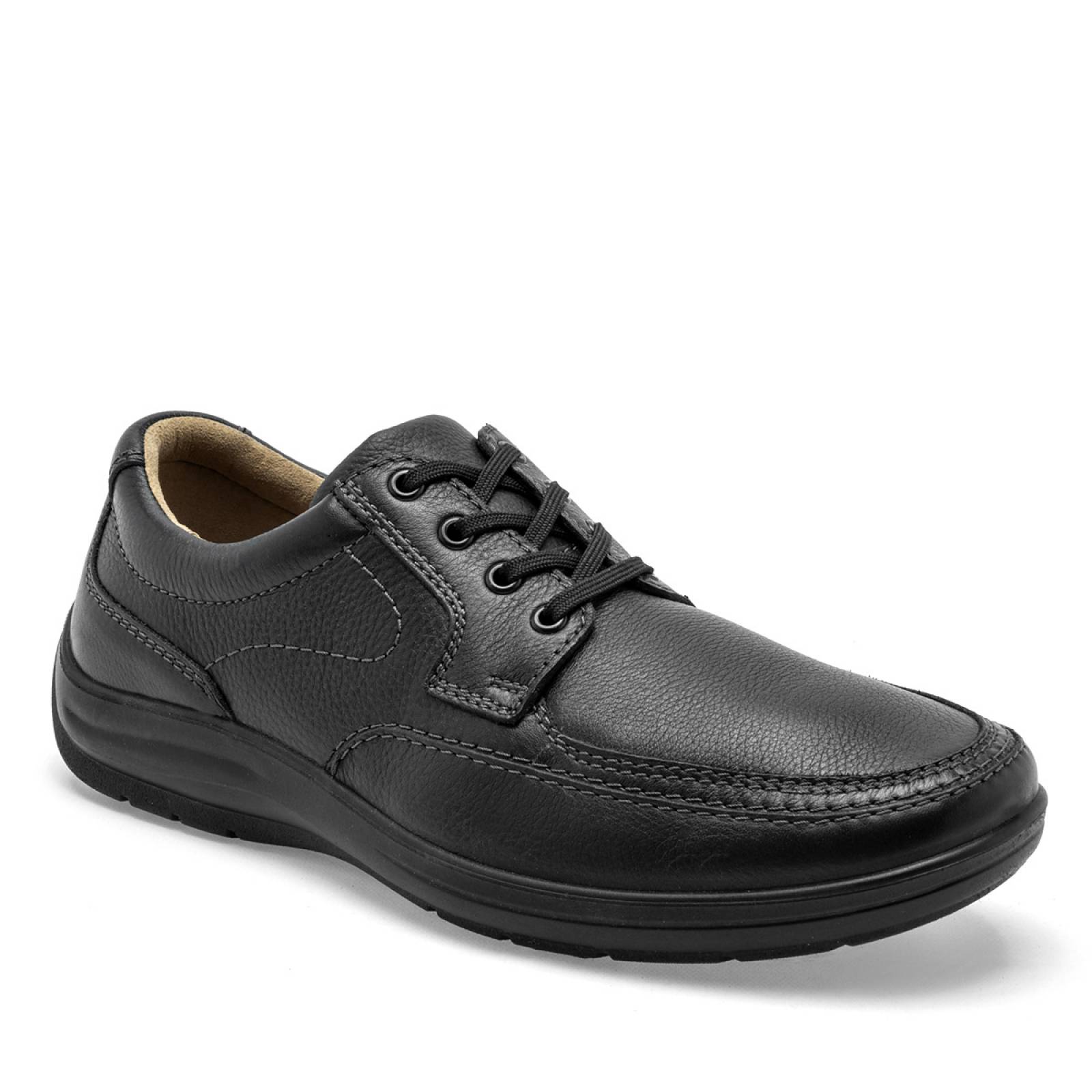 Zapato casual Mod 415903 Para Hombre Flexi Color Negro