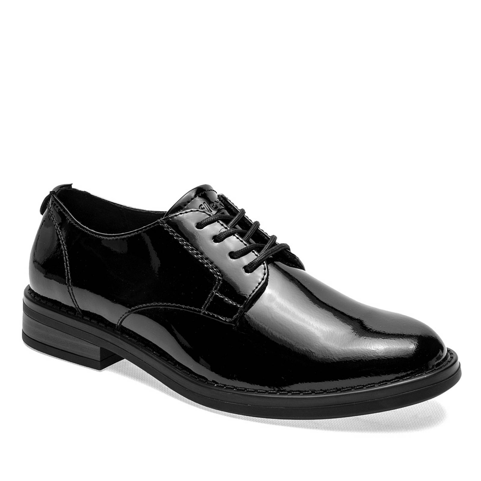 Zapato negro best sale flexi para mujer