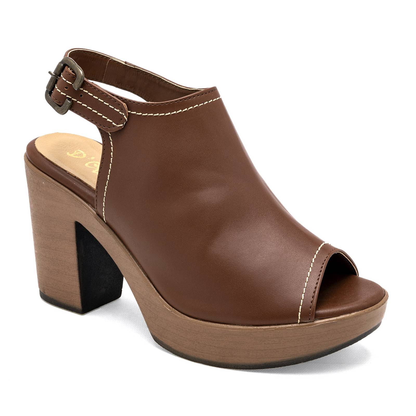 Zapato casual Mod 798 Para Mujer Dcristian Color Cafe