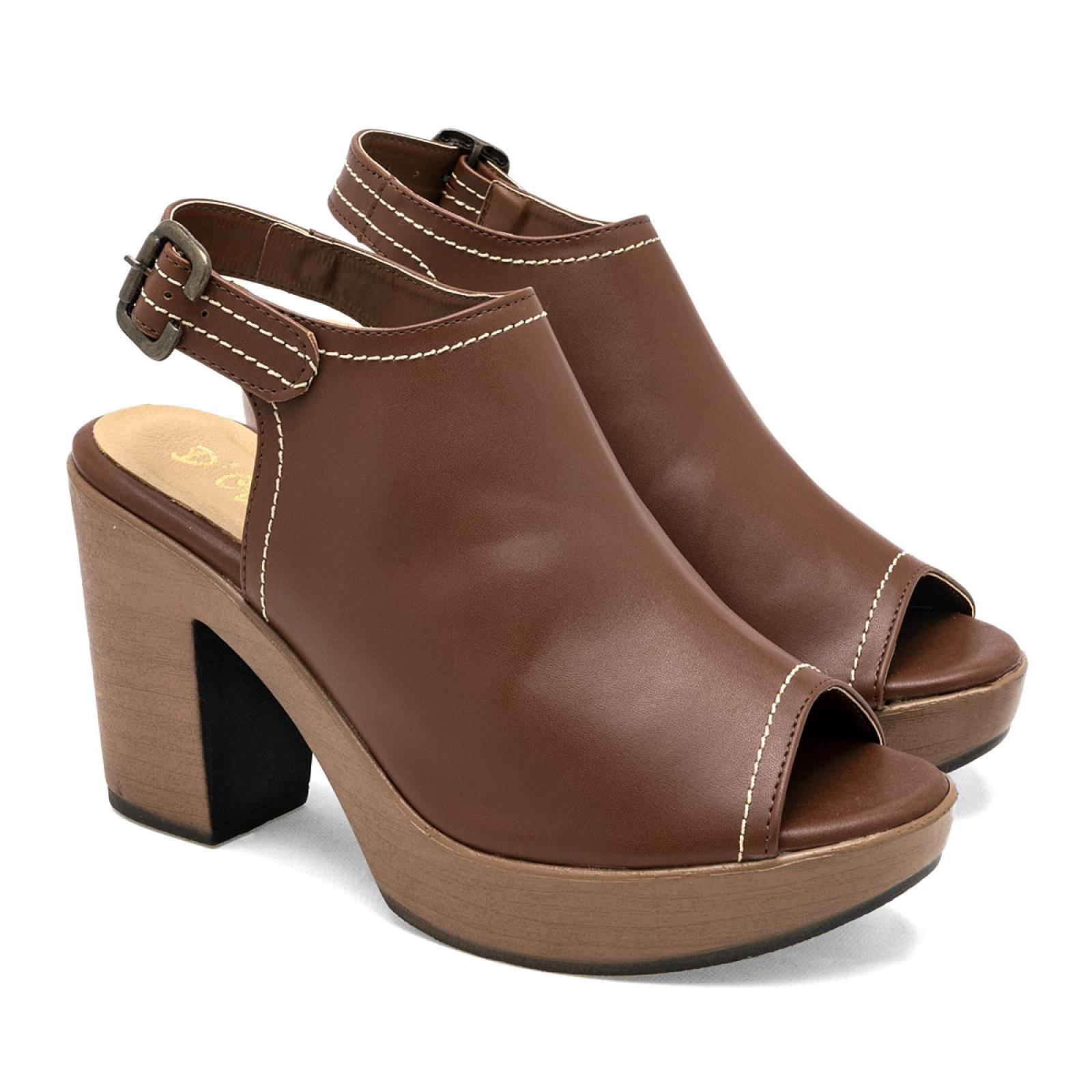 Zapato casual Mod 798 Para Mujer Dcristian Color Cafe