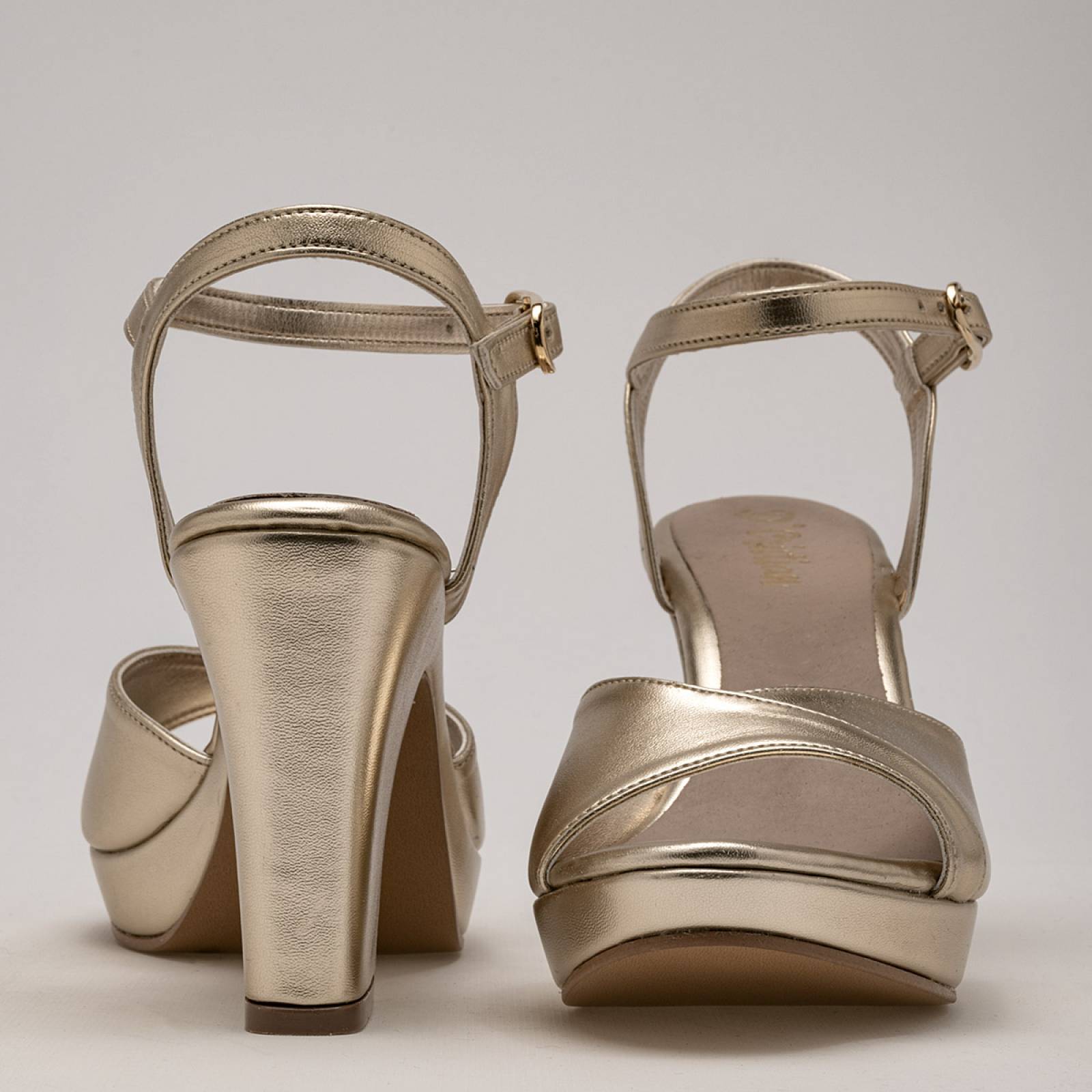 Zapato graduación Mod 703 Para Mujer Dcristian Color Oro