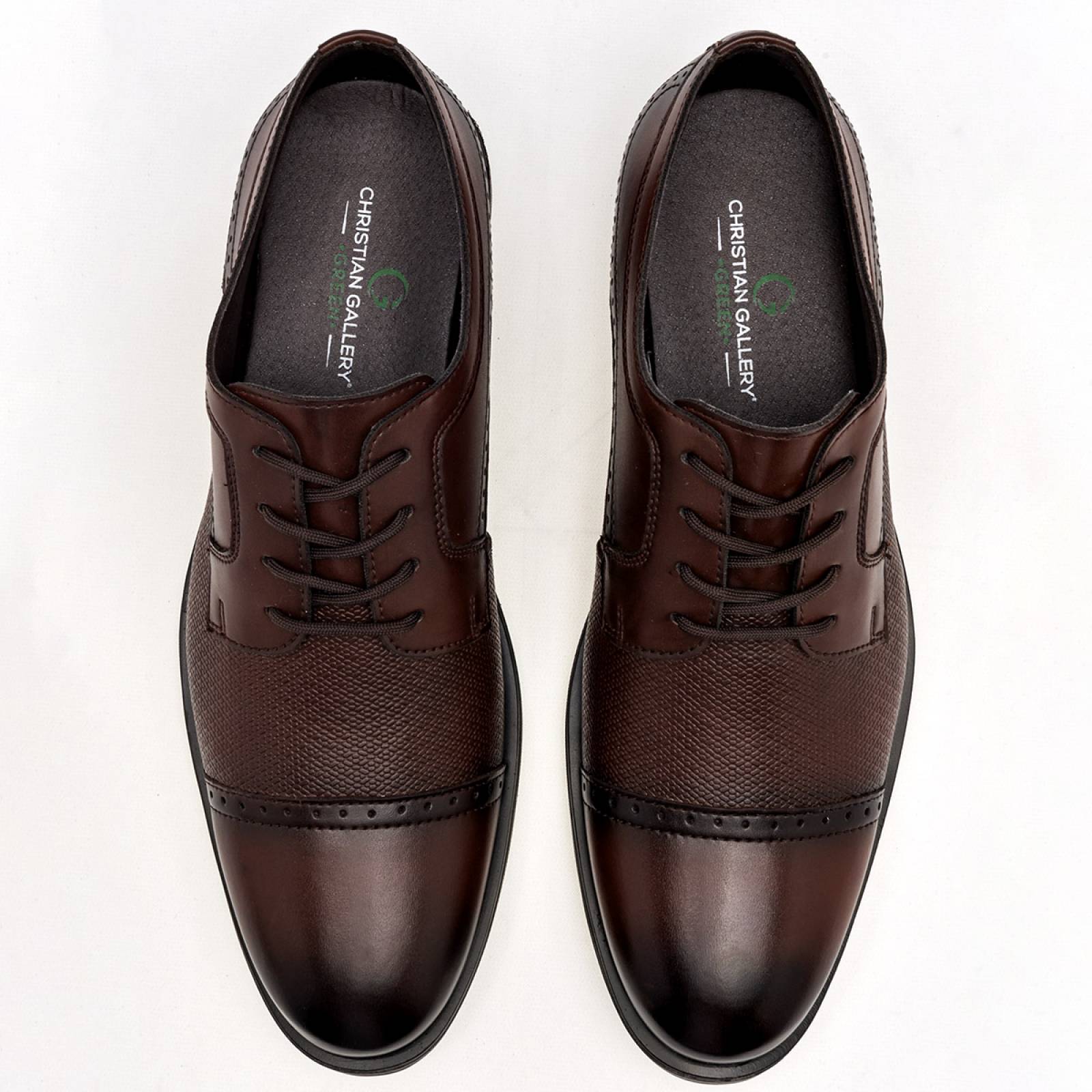 Zapato vestir Mod 2803s Para Hombre Christian gallery Color Cafe