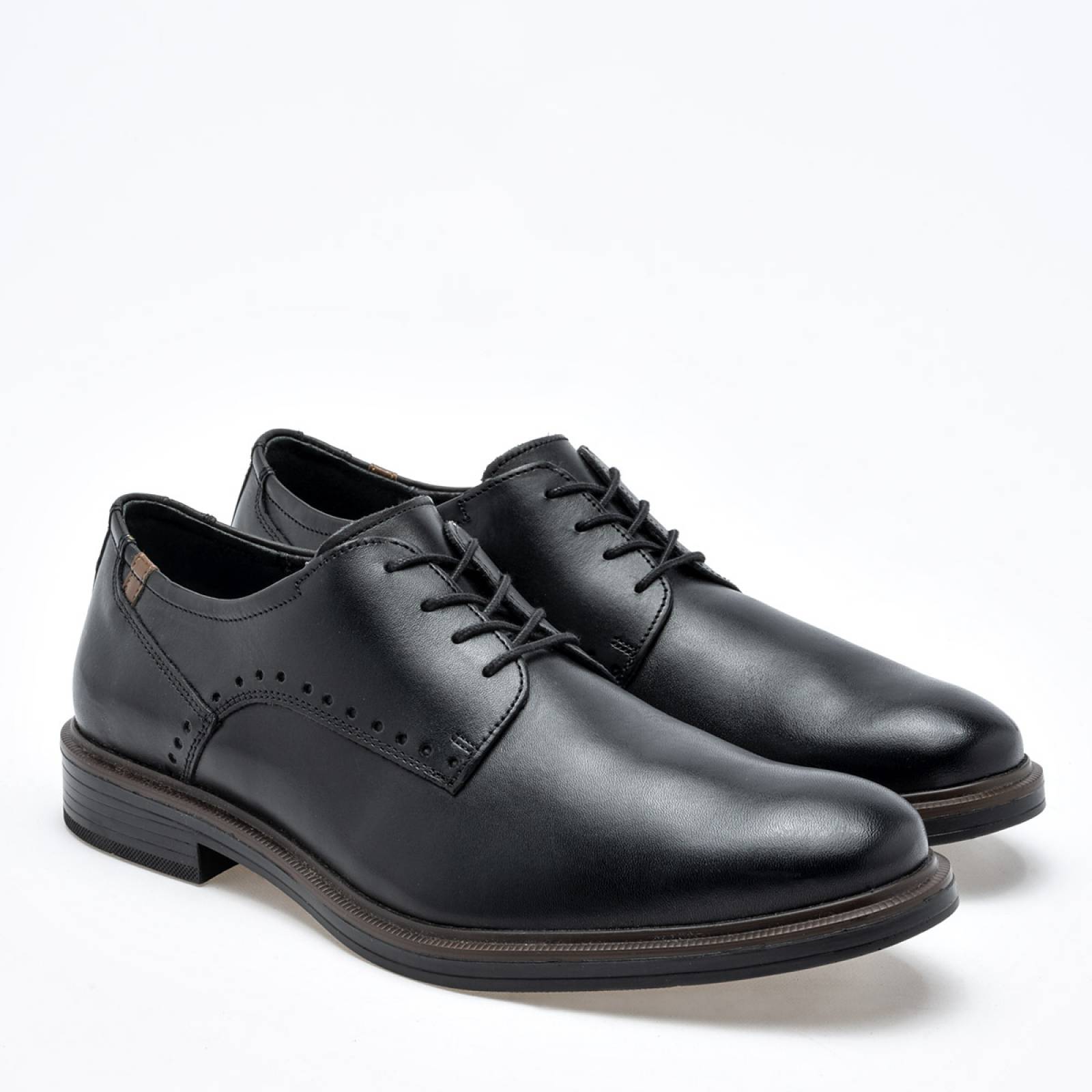 Zapato vestir Mod 400101 Para Hombre Flexi Color Negro