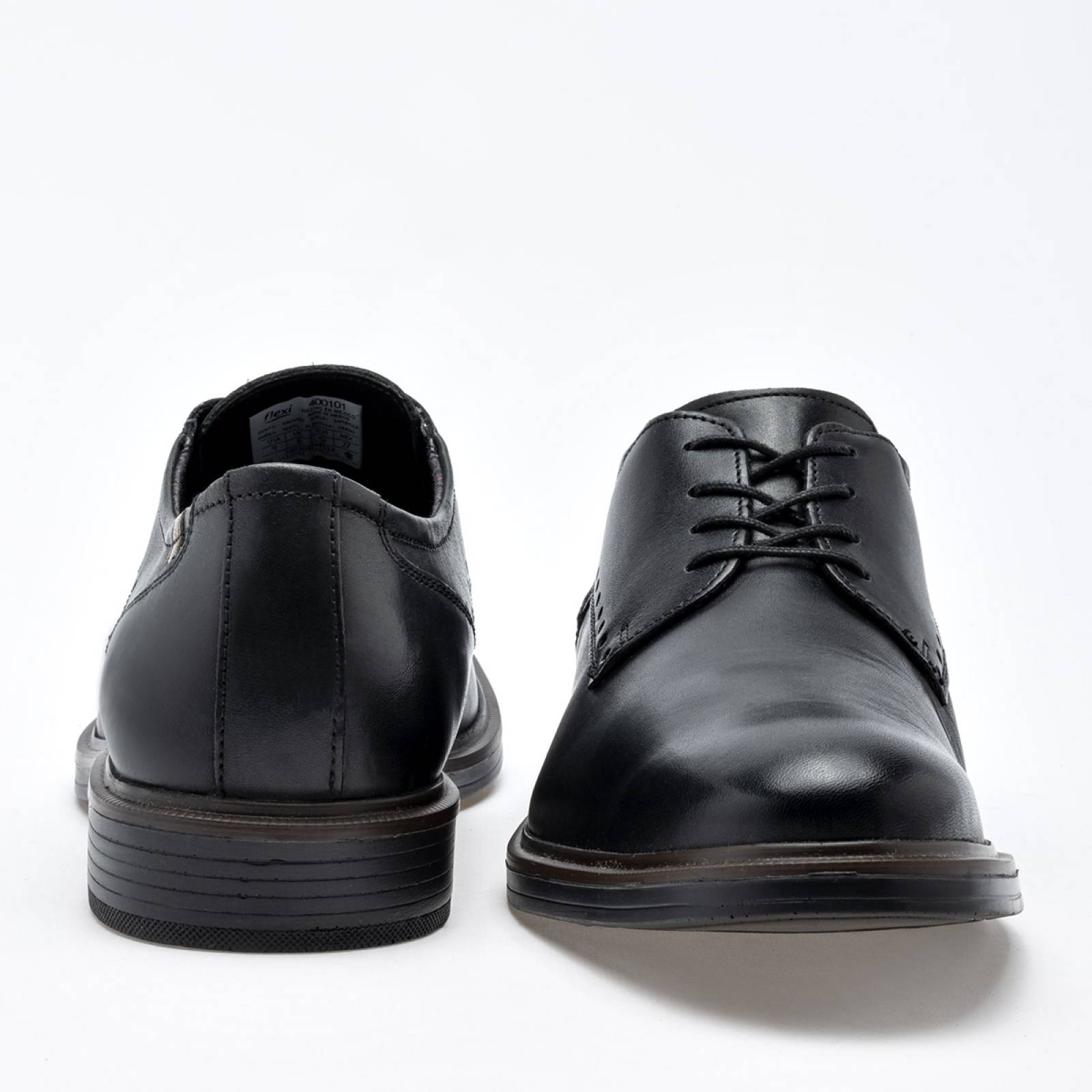 Zapato vestir Mod 400101 Para Hombre Flexi Color Negro