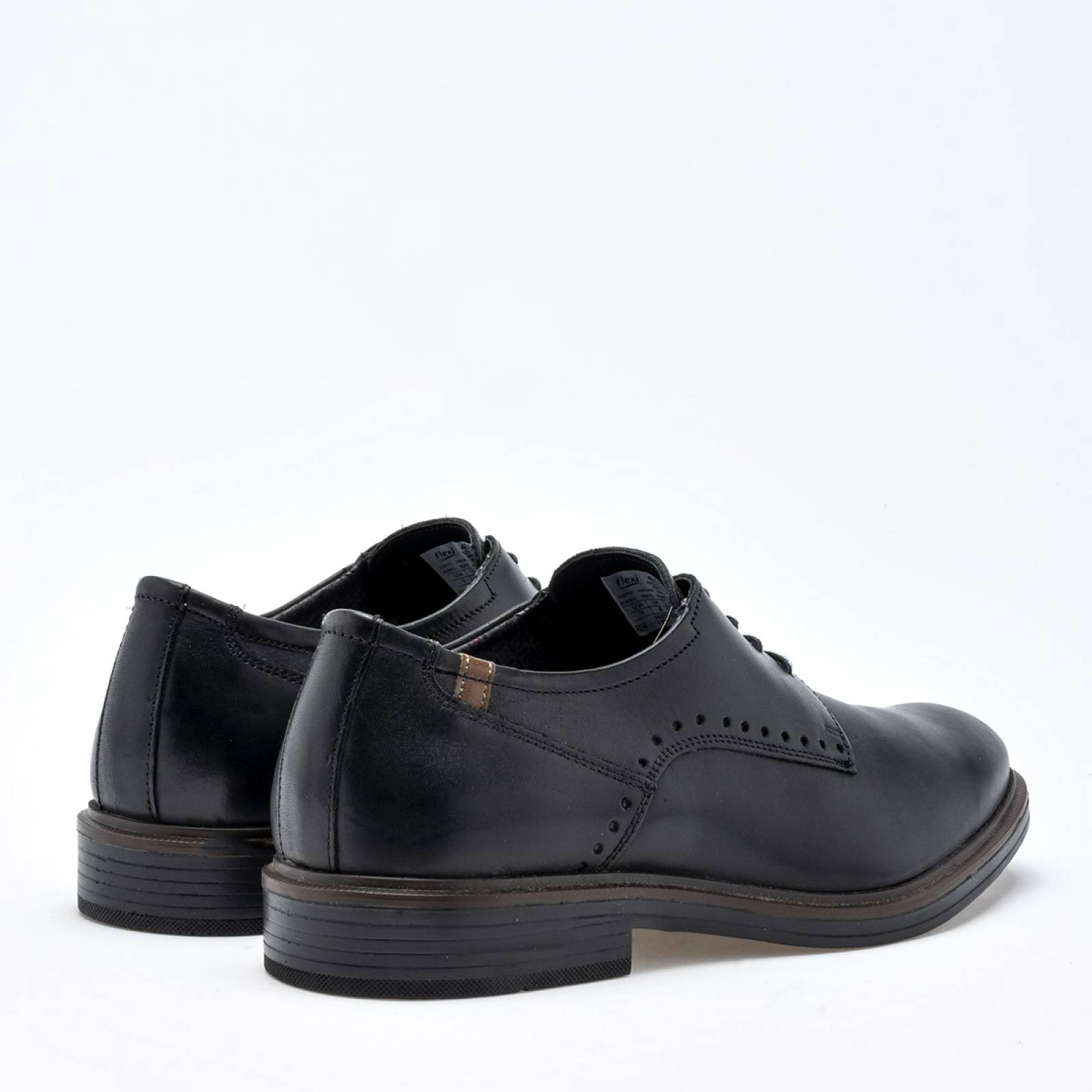 Zapato vestir Mod 400101 Para Hombre Flexi Color Negro
