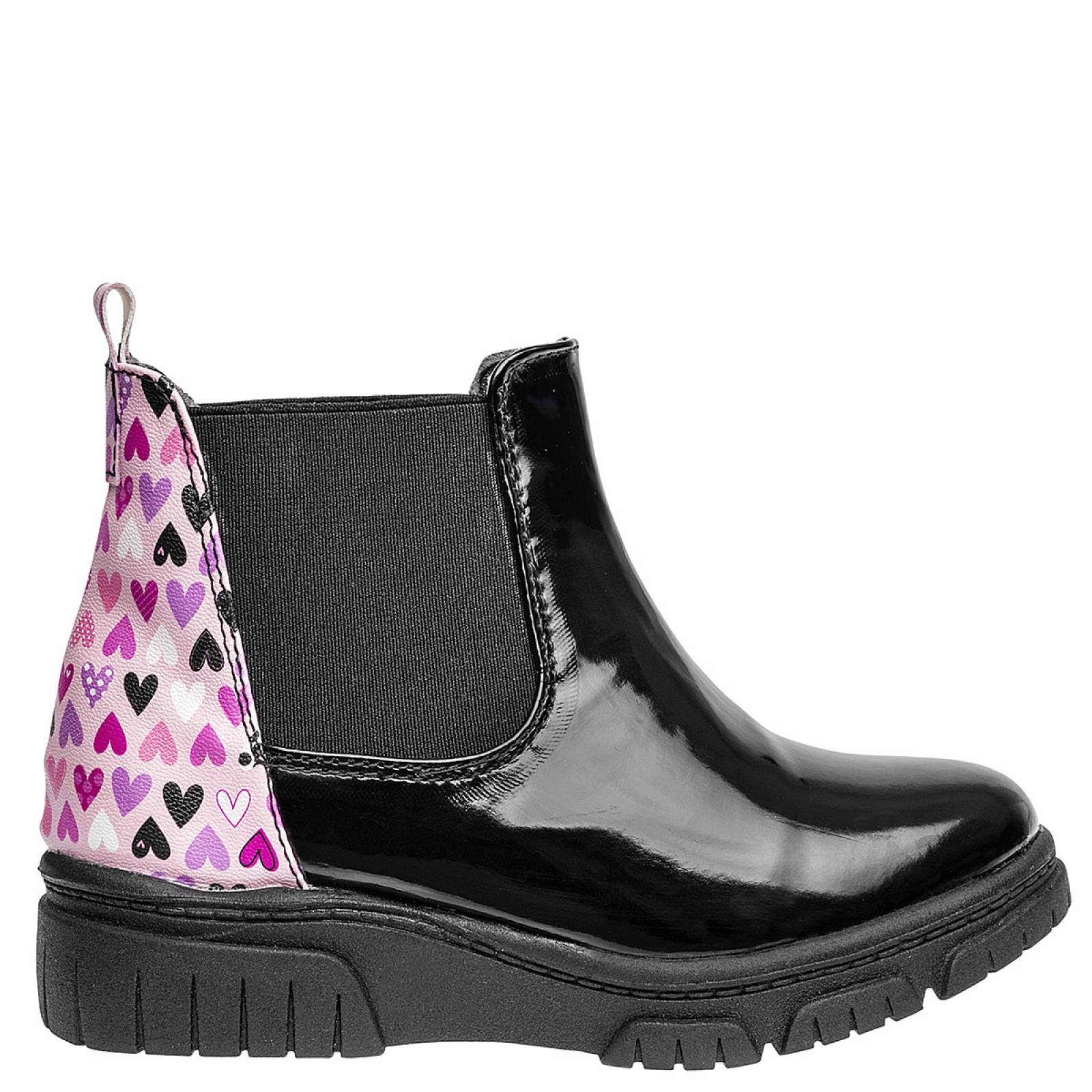 Bota y botin Mod 132 Para Niña Celex Color Negro