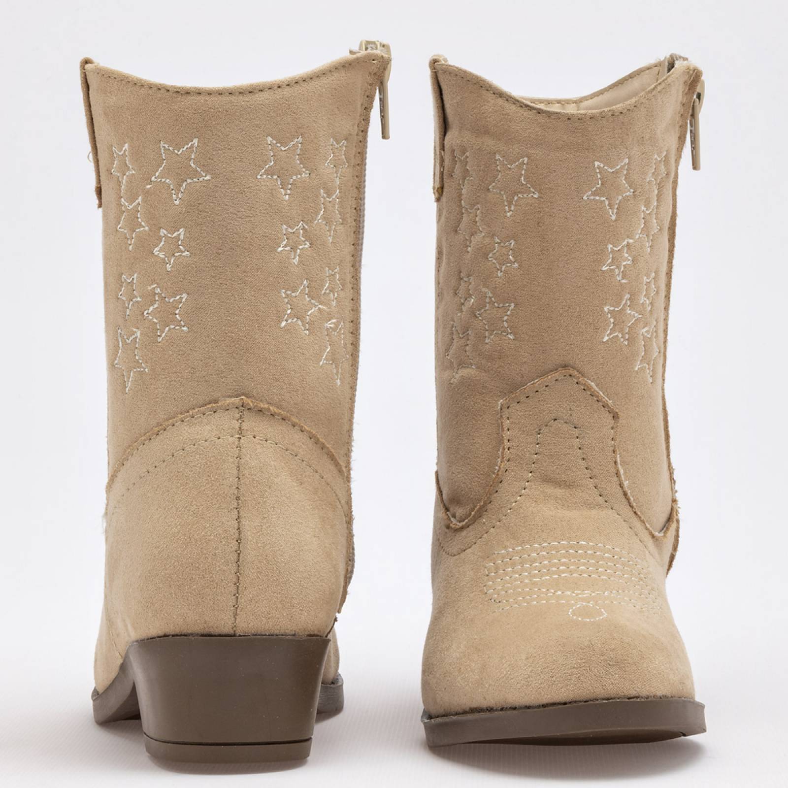 Bota y botin Mod 918 Para Niña Ninas fashion Color Beige