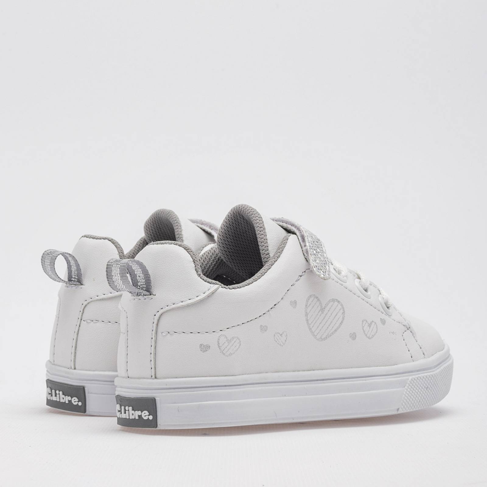 Tenis Mod 343 Para Niña Clibre Color Blanco