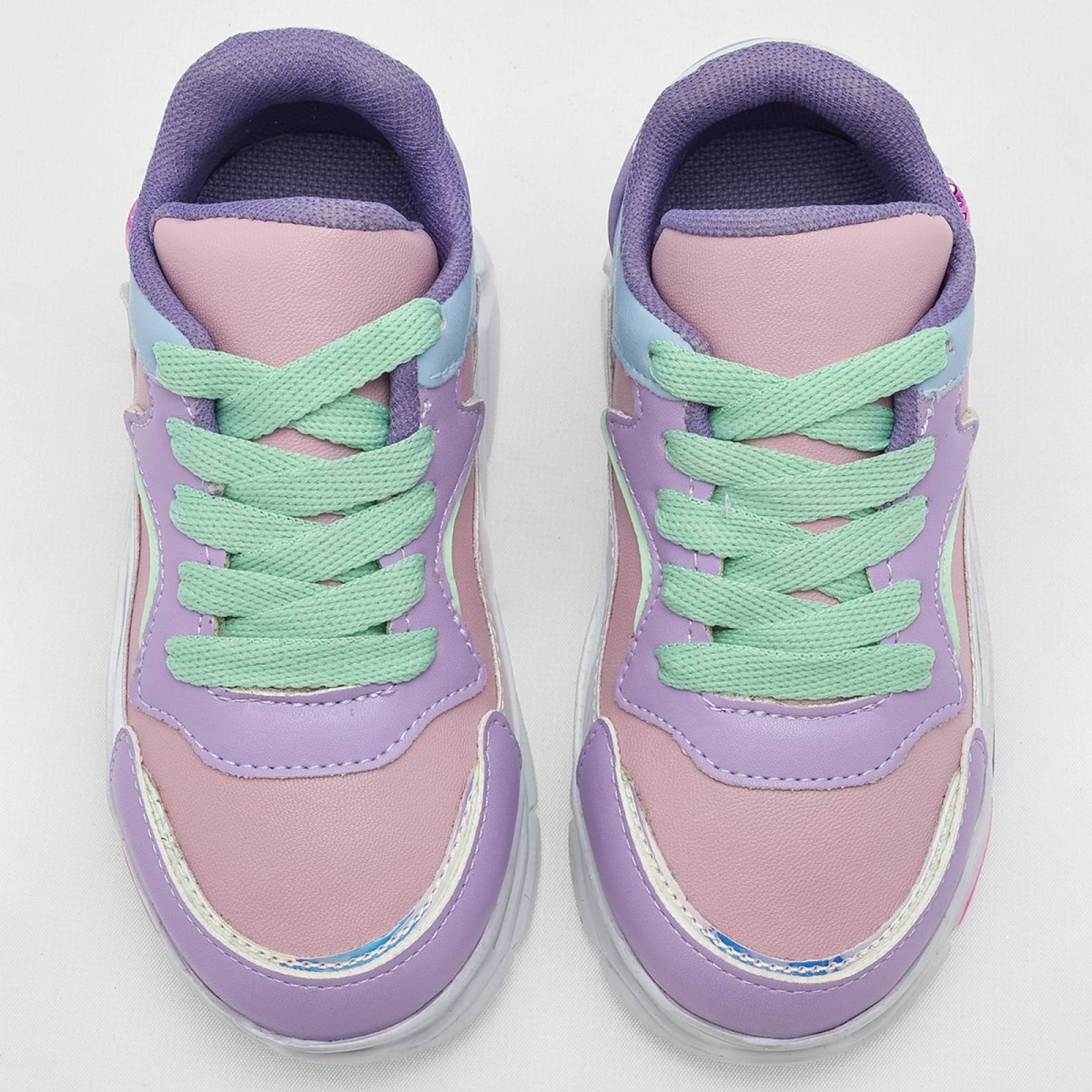 Tenis Mod 711 Para Niña Eva moda Color Multicolor