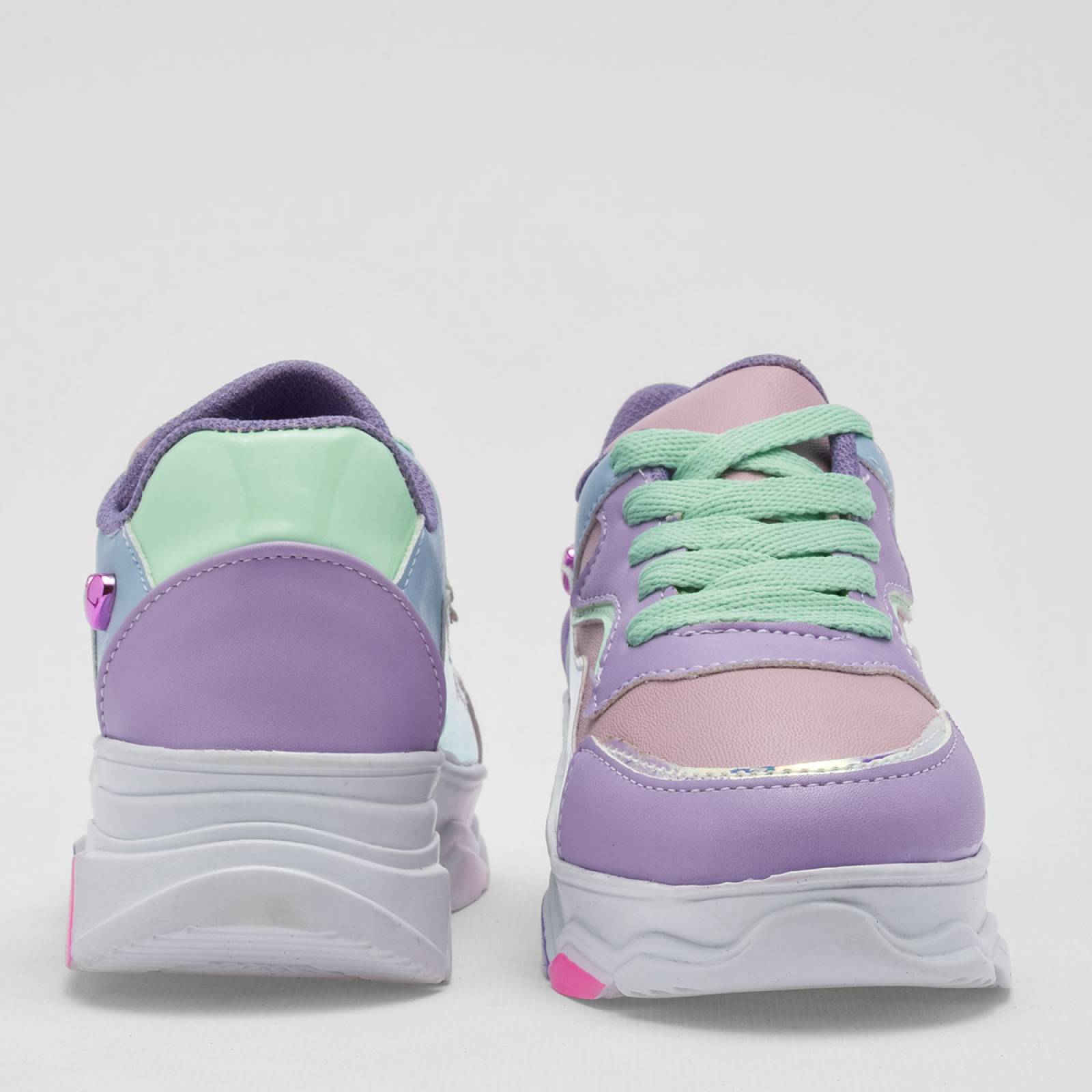 Tenis Mod 711 Para Niña Eva moda Color Multicolor