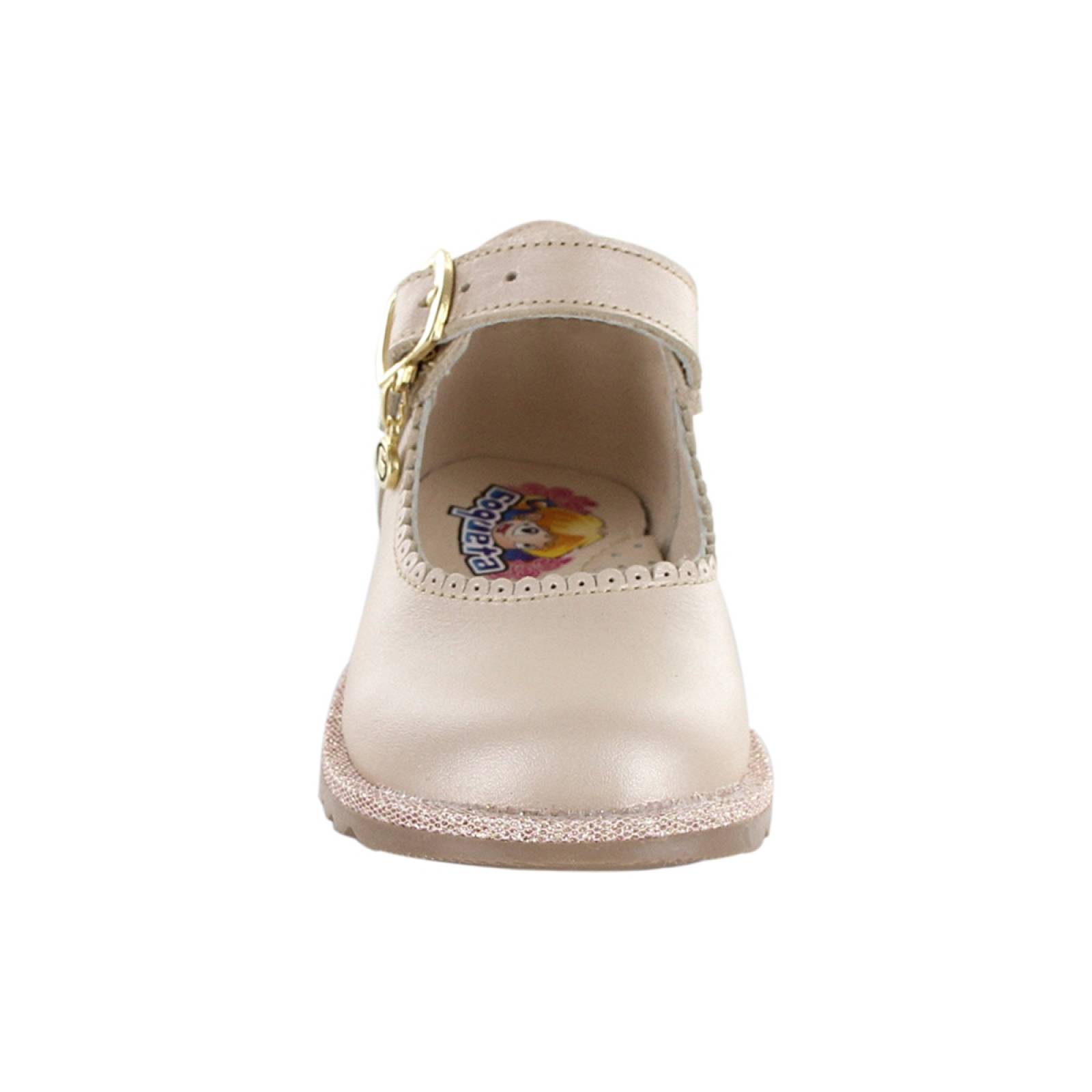 Zapato casual Mod 181501l Para Niña Coqueta Color Beige
