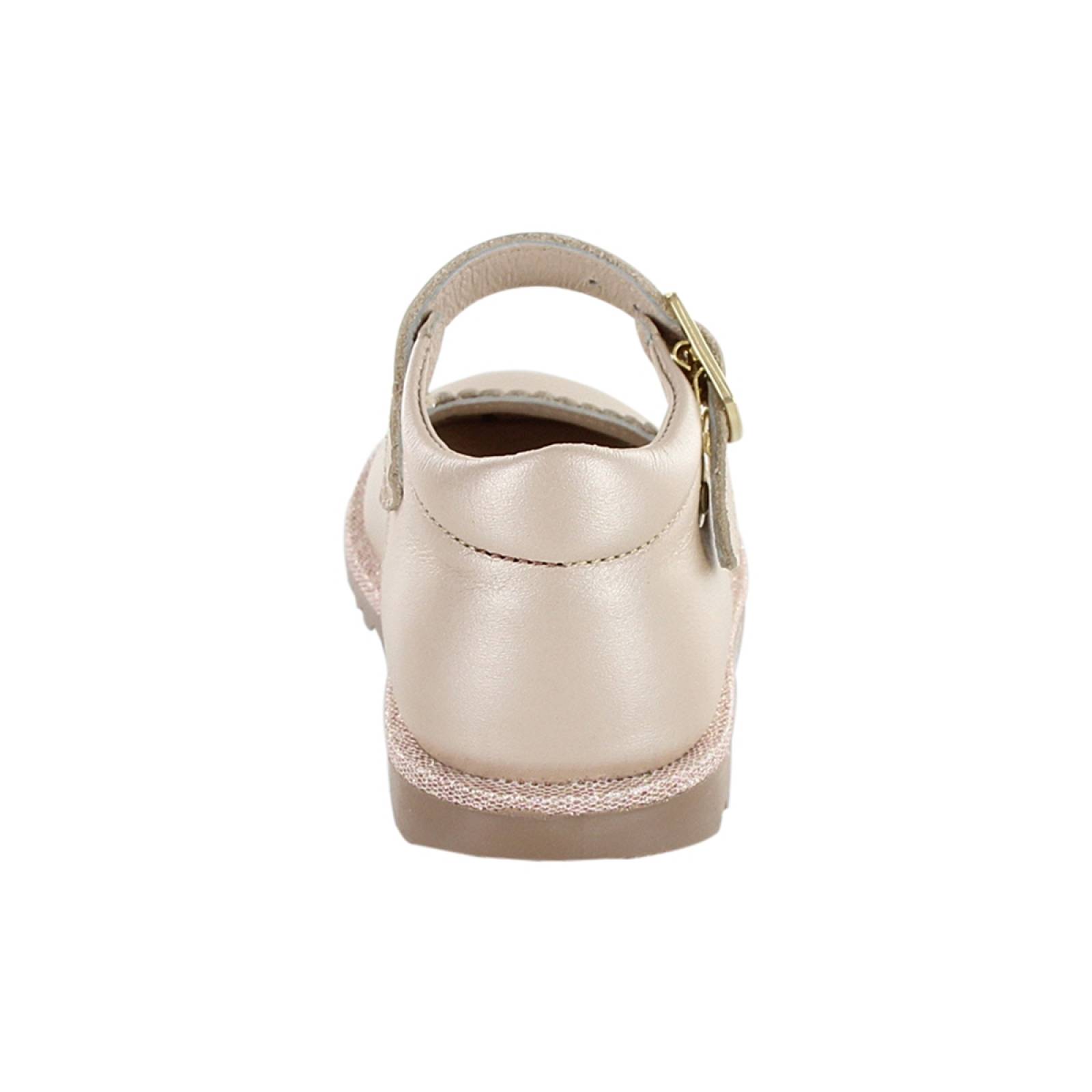 Zapato casual Mod 181501l Para Niña Coqueta Color Beige