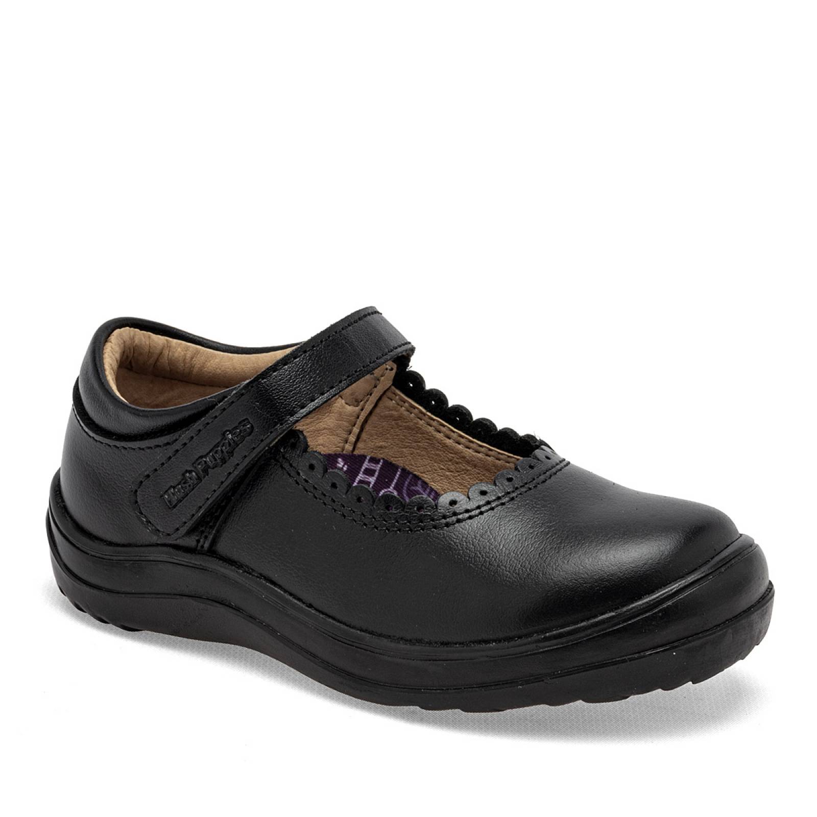 Zapato casual Mod Hp01461 Para Niña Hush puppies kids Color Negro