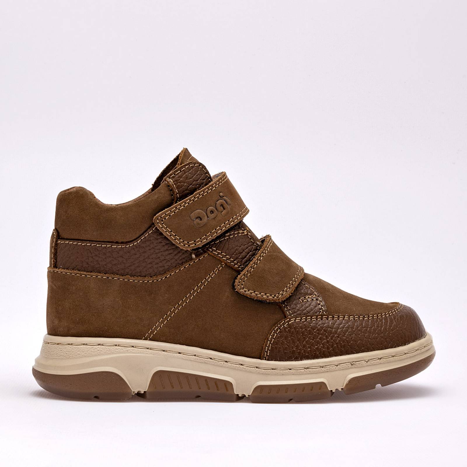 Bota y botin Mod 6318 Para Niño Dogi Color Cafe