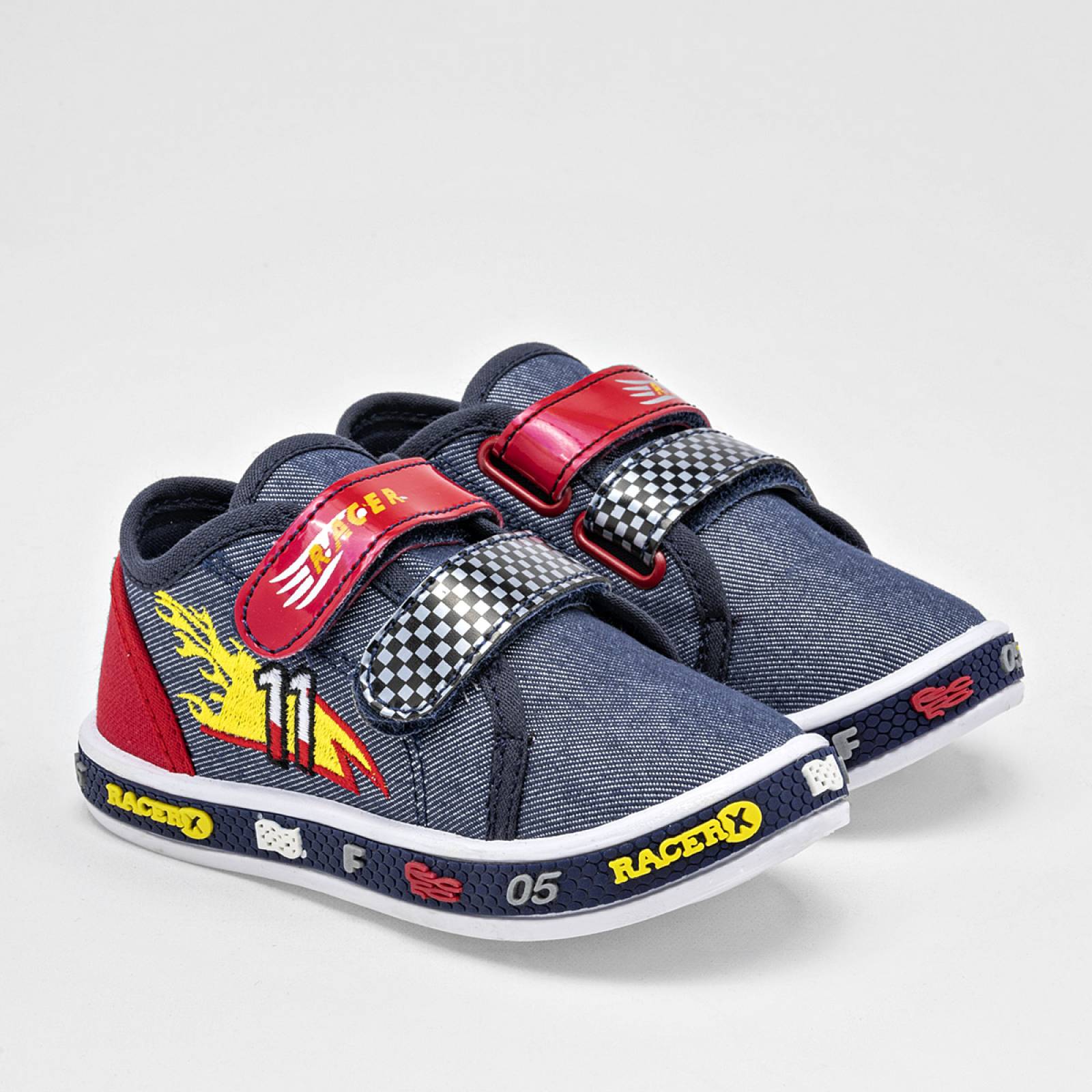 Tenis Mod 654 Para Niño Kids vane Color Azul