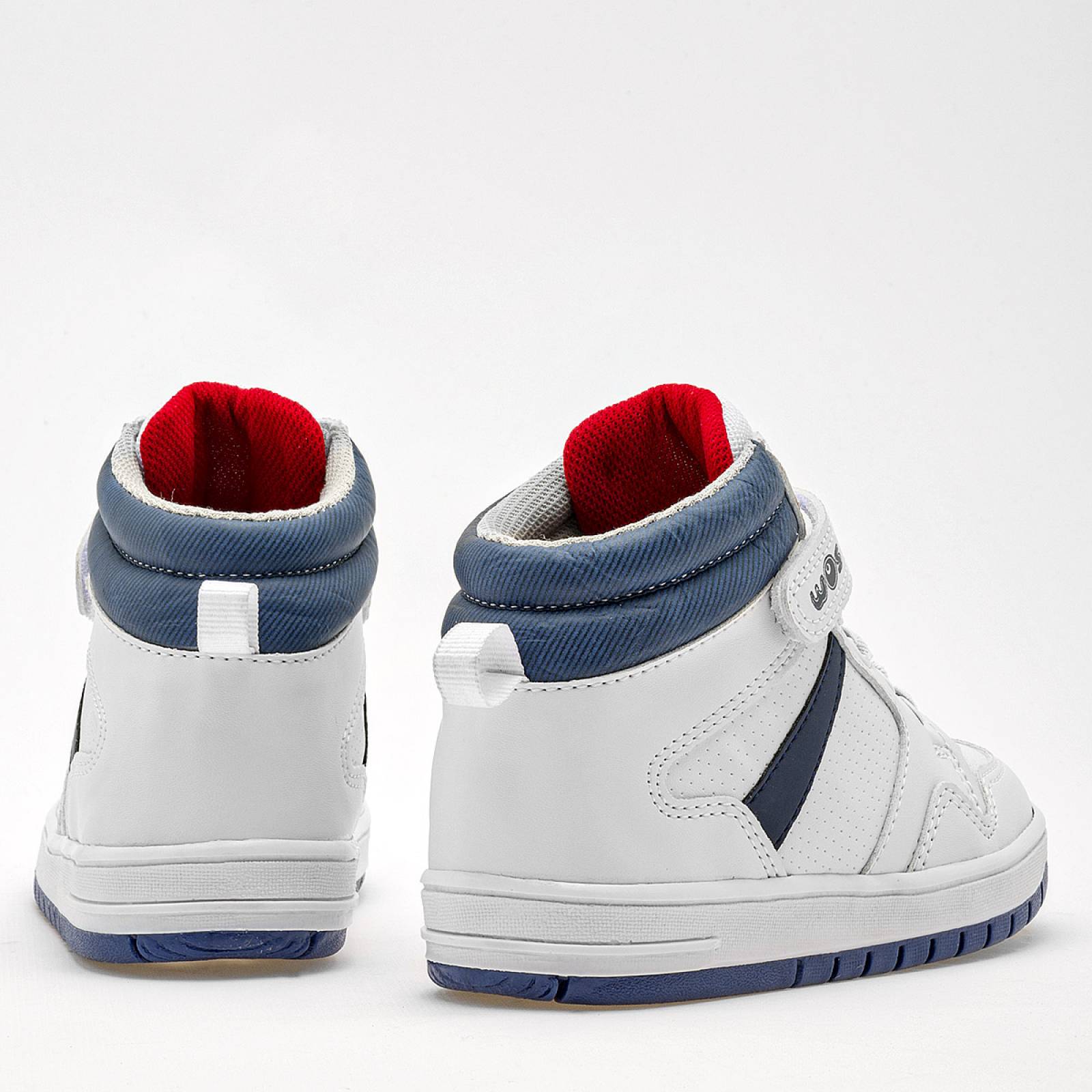 Tenis Mod 70471 Para Niño Wos Color Blanco