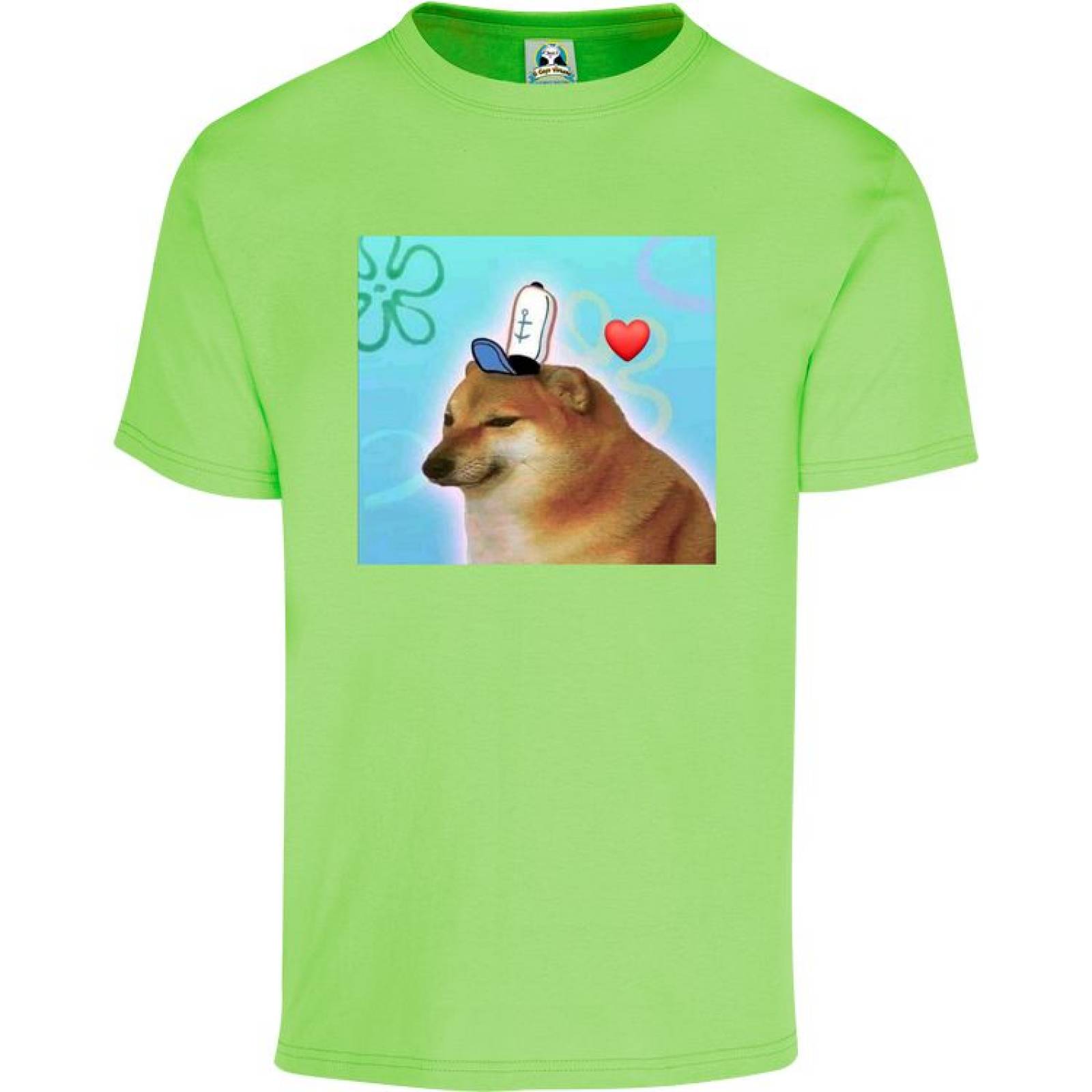 Playera Niño Niña Cuyo Virtuoso Cheems meme 019