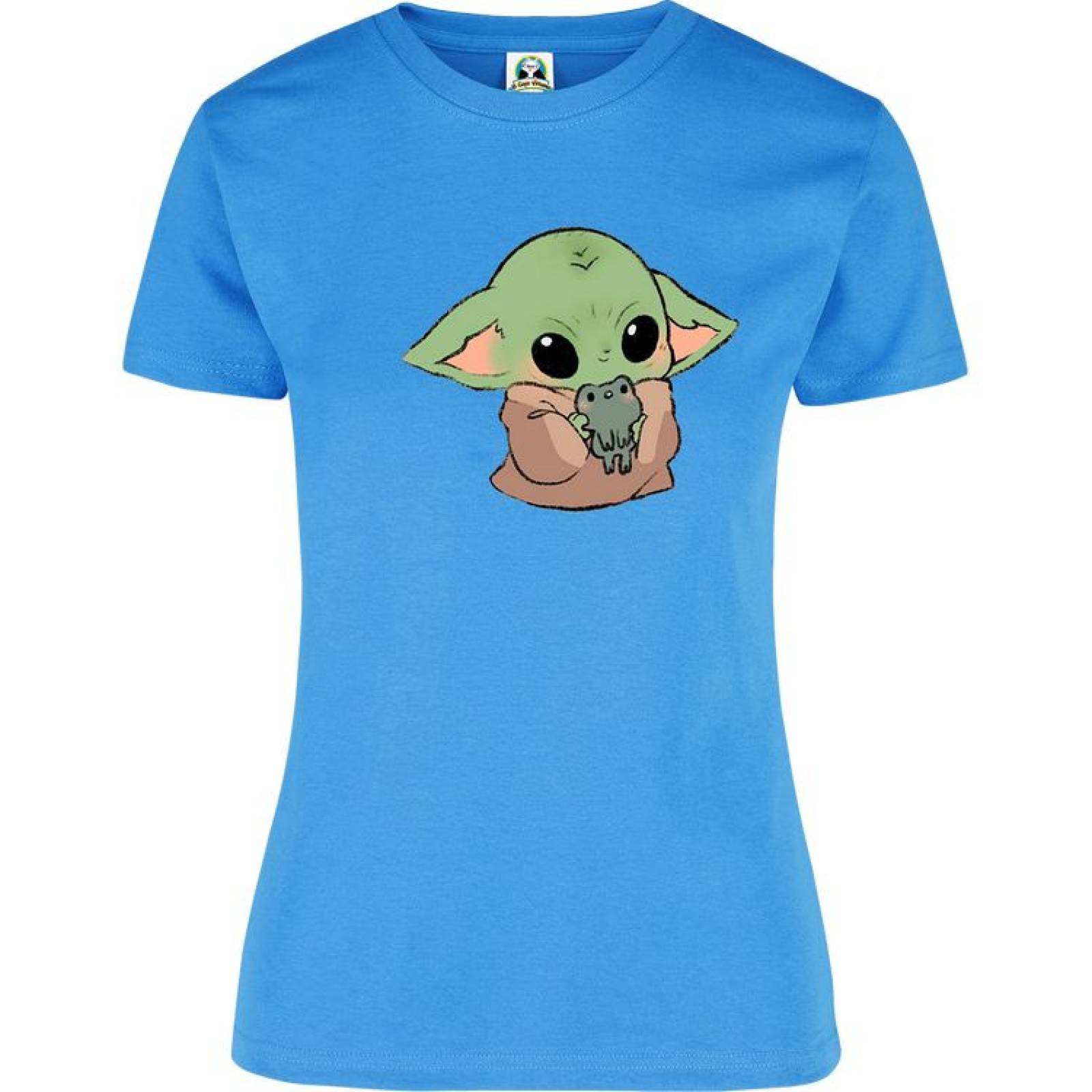 Playera Dama Cuyo Virtuoso Mandalorian Grogu Baby Yoda 046