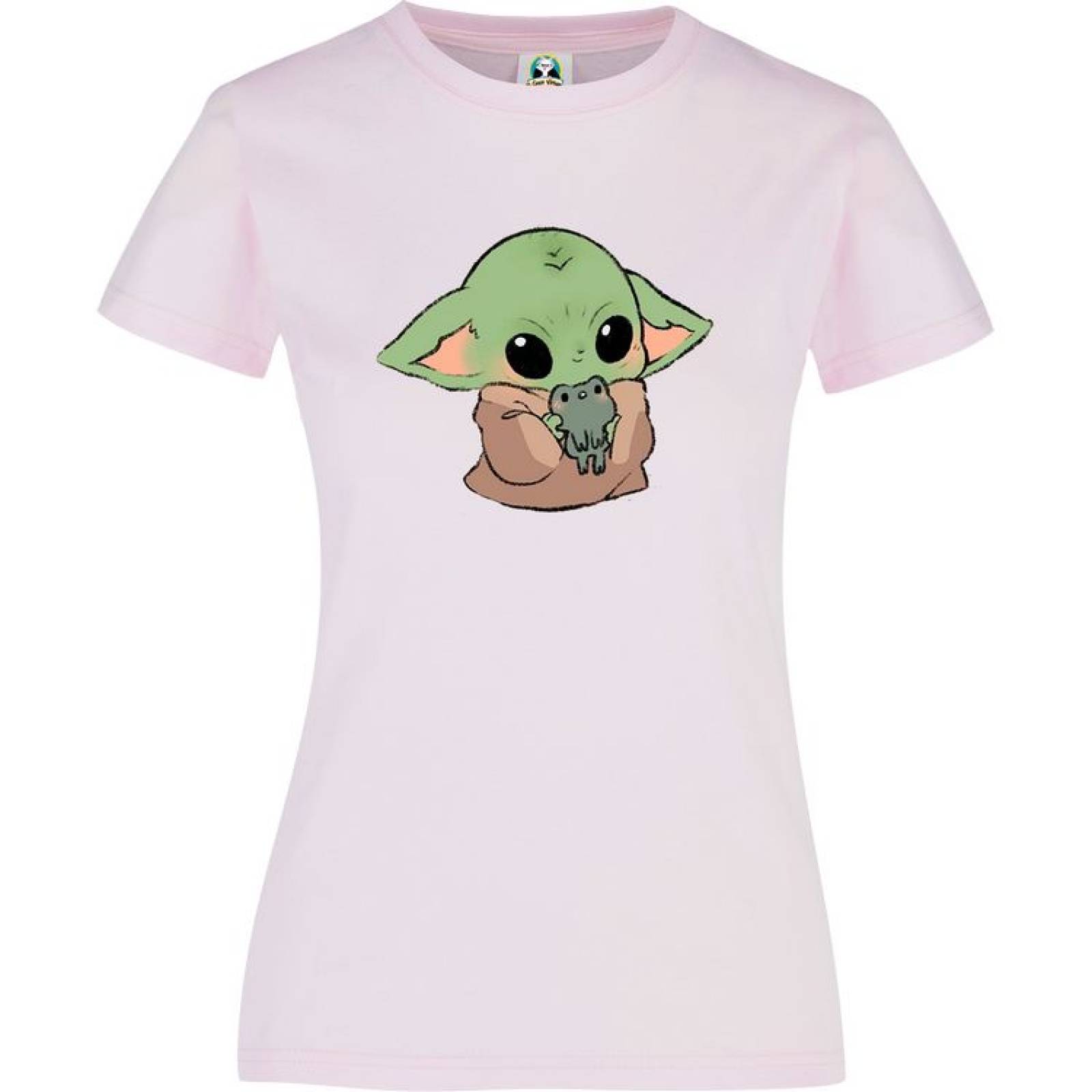 Playera Dama Cuyo Virtuoso Mandalorian Grogu Baby Yoda 046