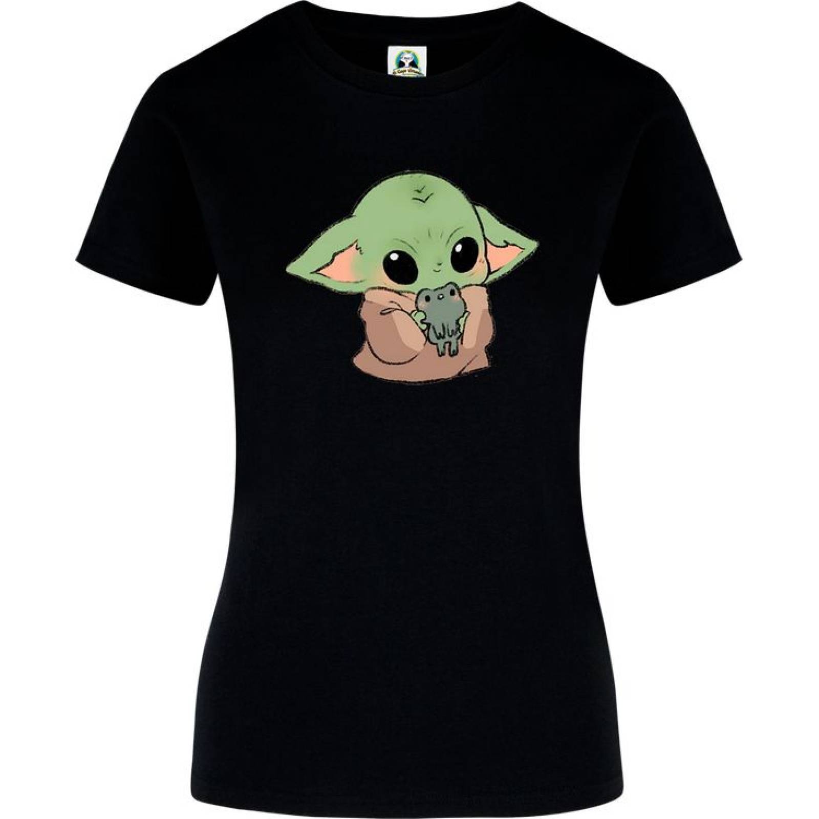 Playera Dama Cuyo Virtuoso Mandalorian Grogu Baby Yoda 046