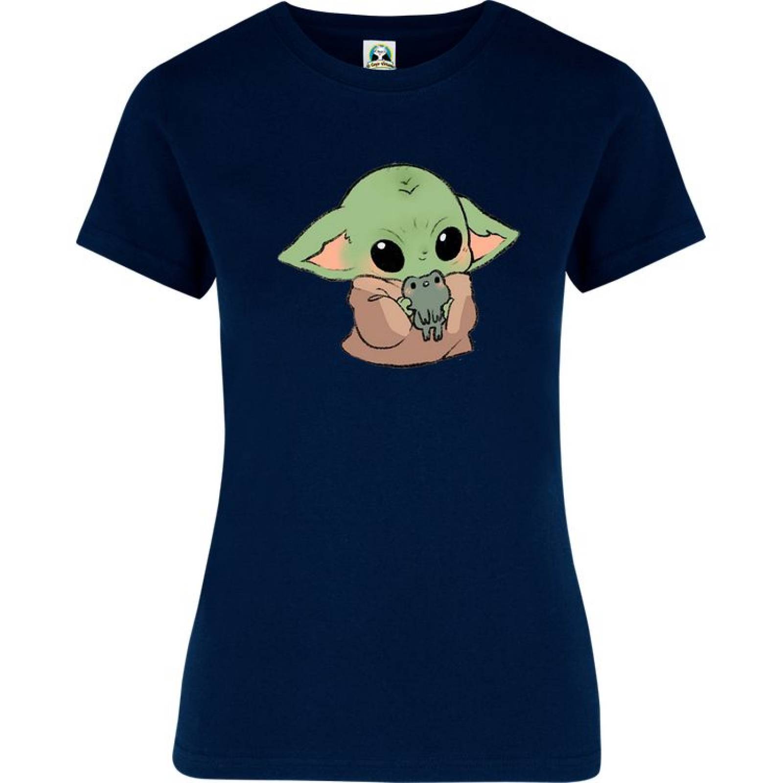 Playera Dama Cuyo Virtuoso Mandalorian Grogu Baby Yoda 046