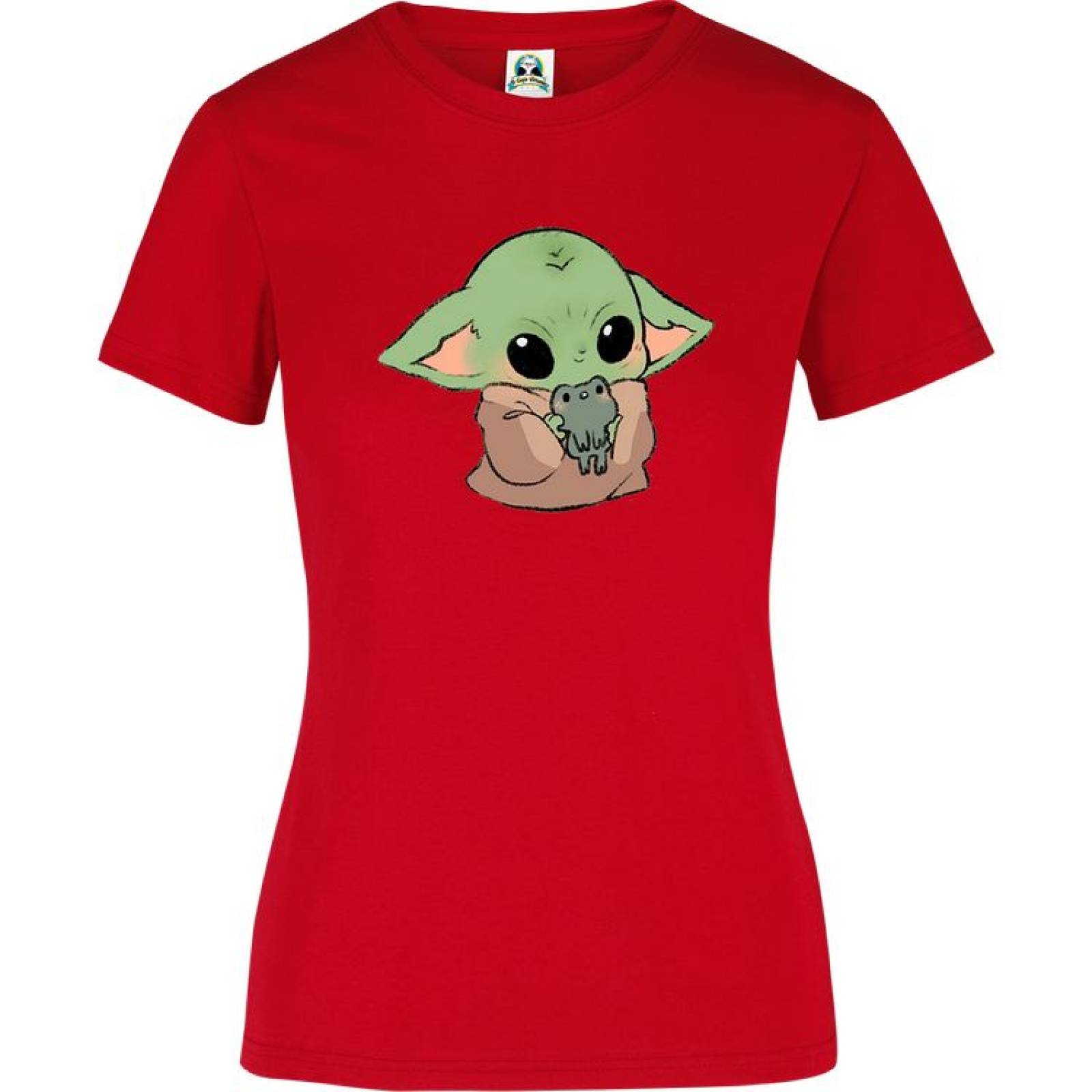 Playera Dama Cuyo Virtuoso Mandalorian Grogu Baby Yoda 046