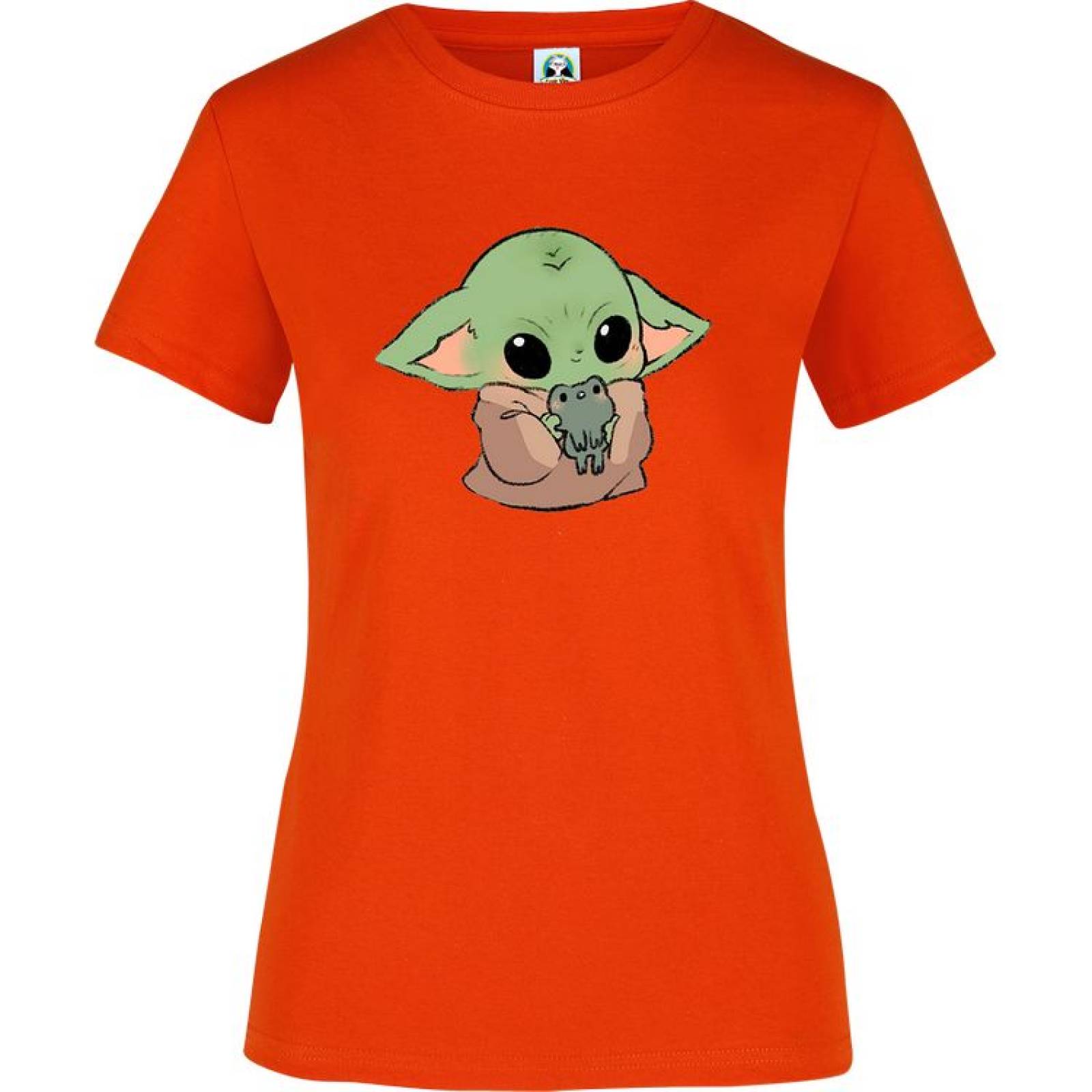 Playera Dama Cuyo Virtuoso Mandalorian Grogu Baby Yoda 046